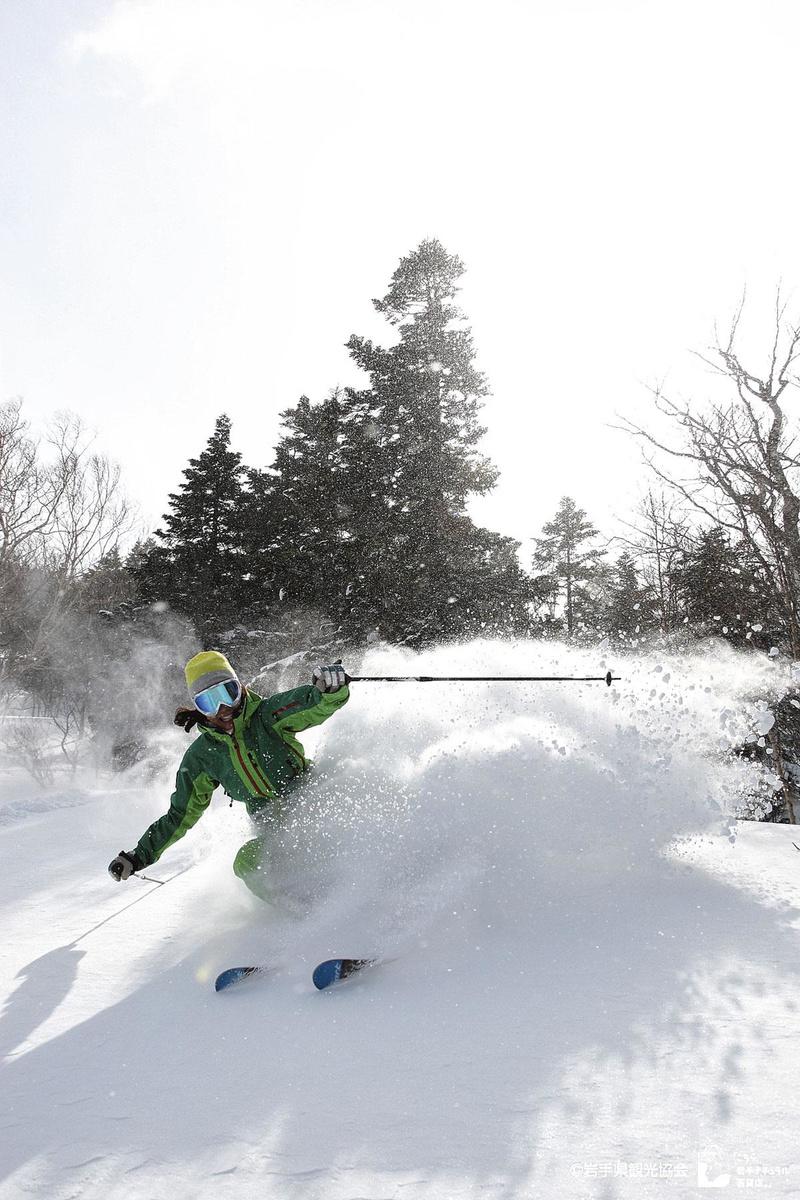 Appi Kogen réputé pour la qualité de sa neige.