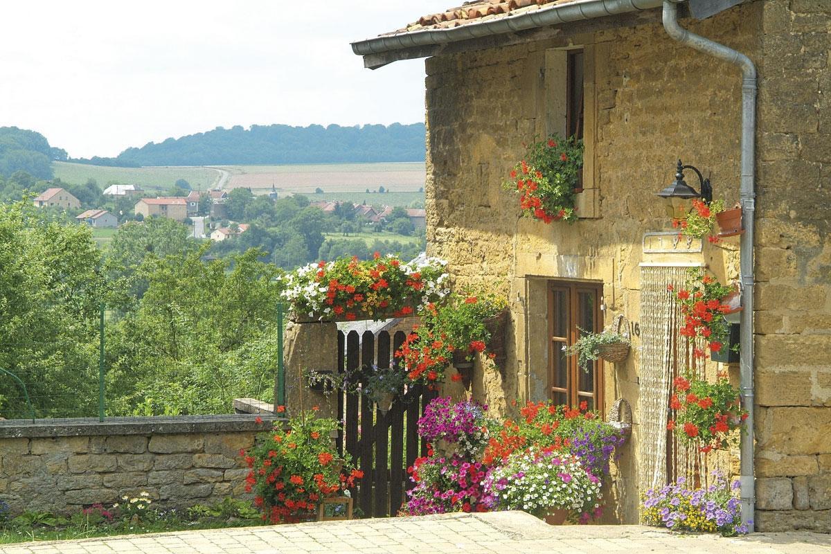 Le village provençal de Torgny.