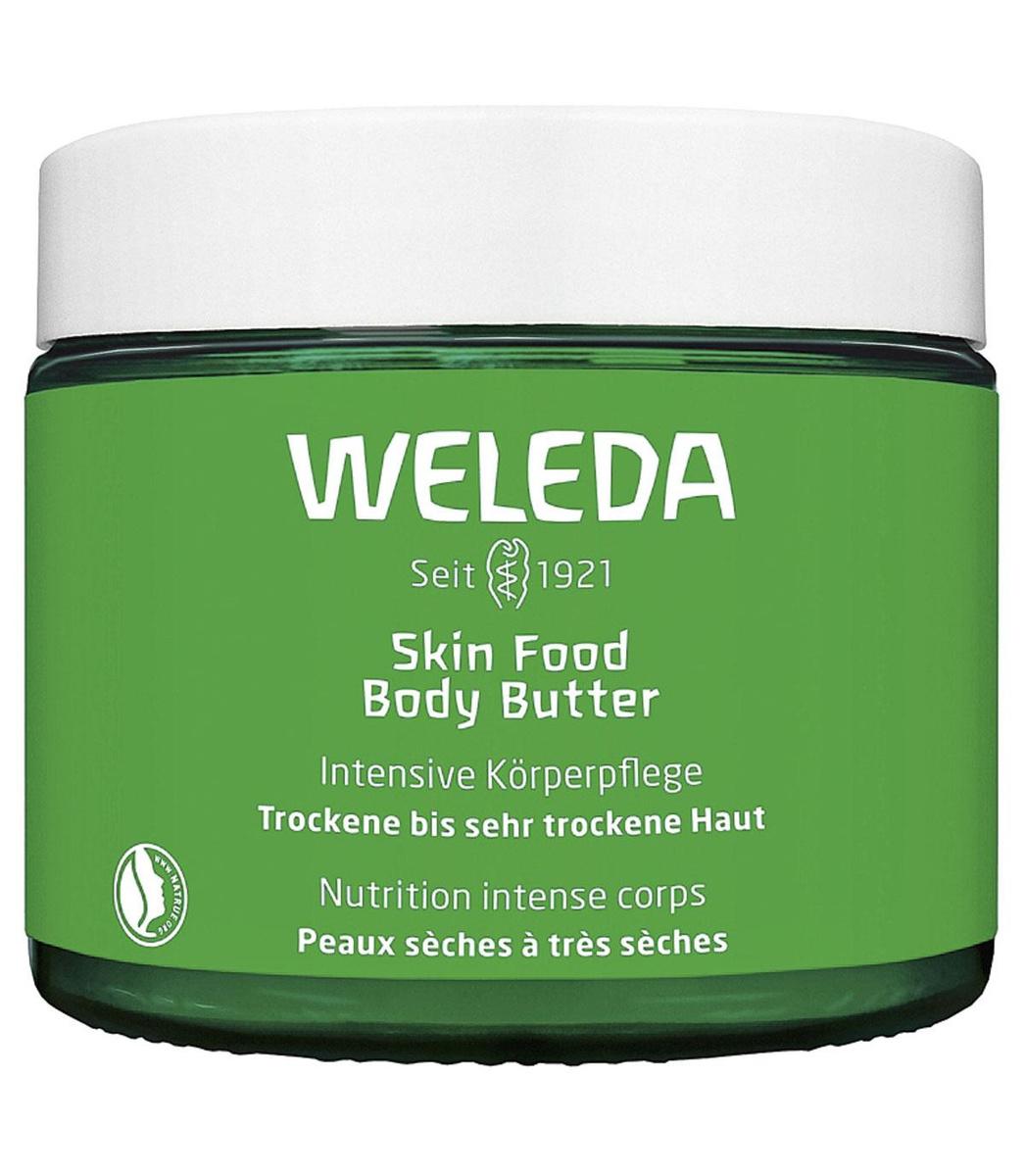 Bereid je huid voor op de eerste zonnestralen. Skin Food Body Butter Intensief Voedende Verzorging van Weleda. 19,99 euro voor 150 ml, in de apotheek, natuurwinkel, op weleda.be