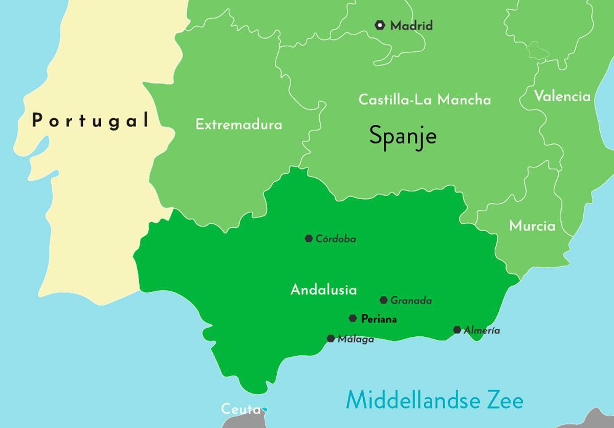 Het echte Andalusië ligt landinwaarts 