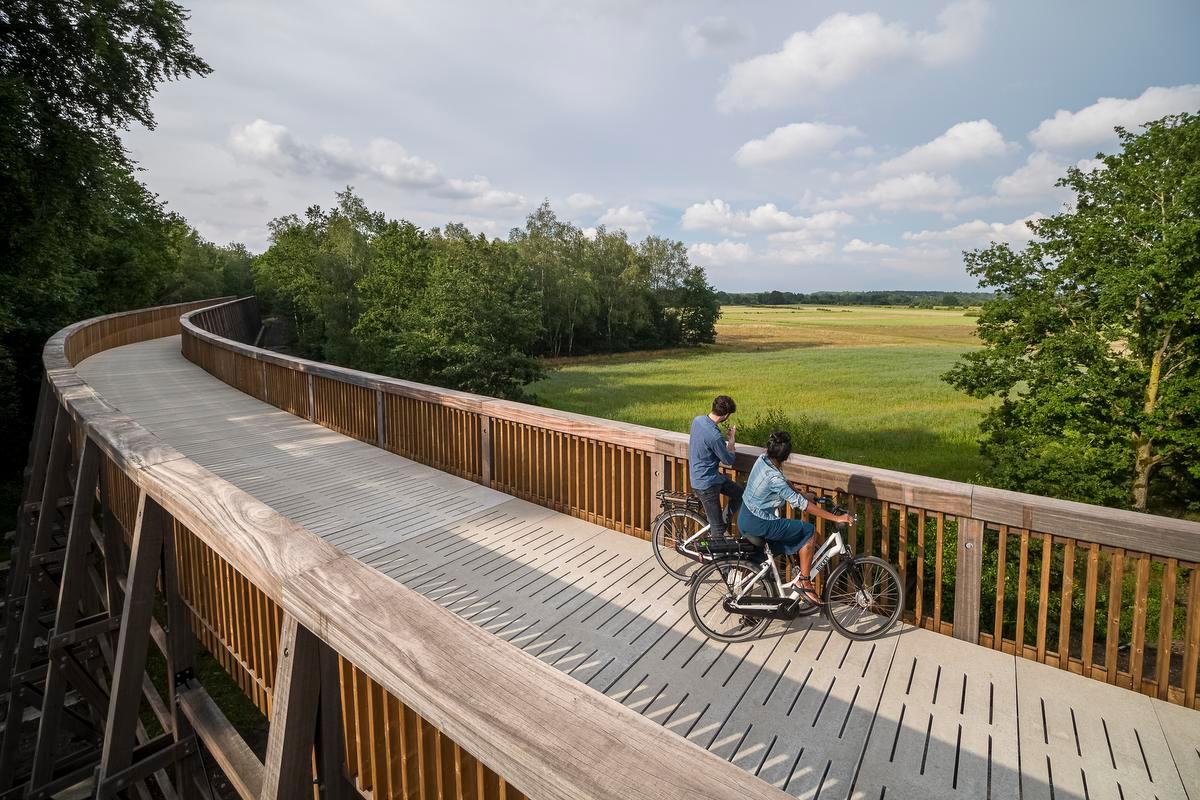 'Fietsen door de Heide' in het Nationaal Park Hoge Kempen