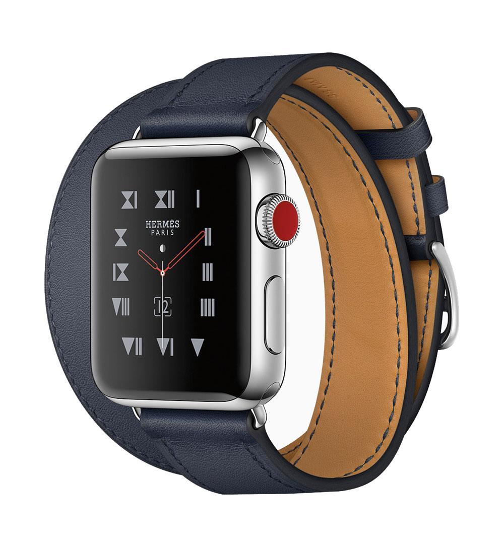 La célèbre enseigne de luxe française Hermès propose une version exclusive de l'Apple Watch.