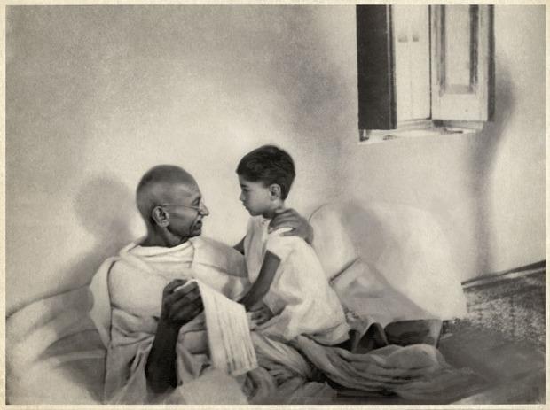Arun Gandhi: 'Ik ben een vredesboer'