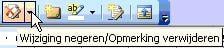 Tekstcorrecties in Word