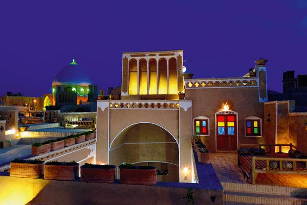 Anar Guesthouse in de Aqda oase.