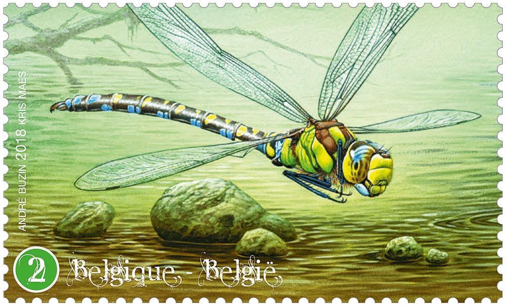 Postzegel krijgt vleugels
