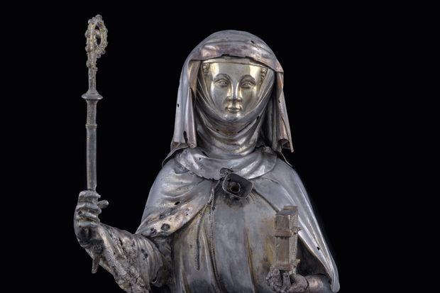 Nivelles - Châsse de Sainte Gertrude (1272-1298).