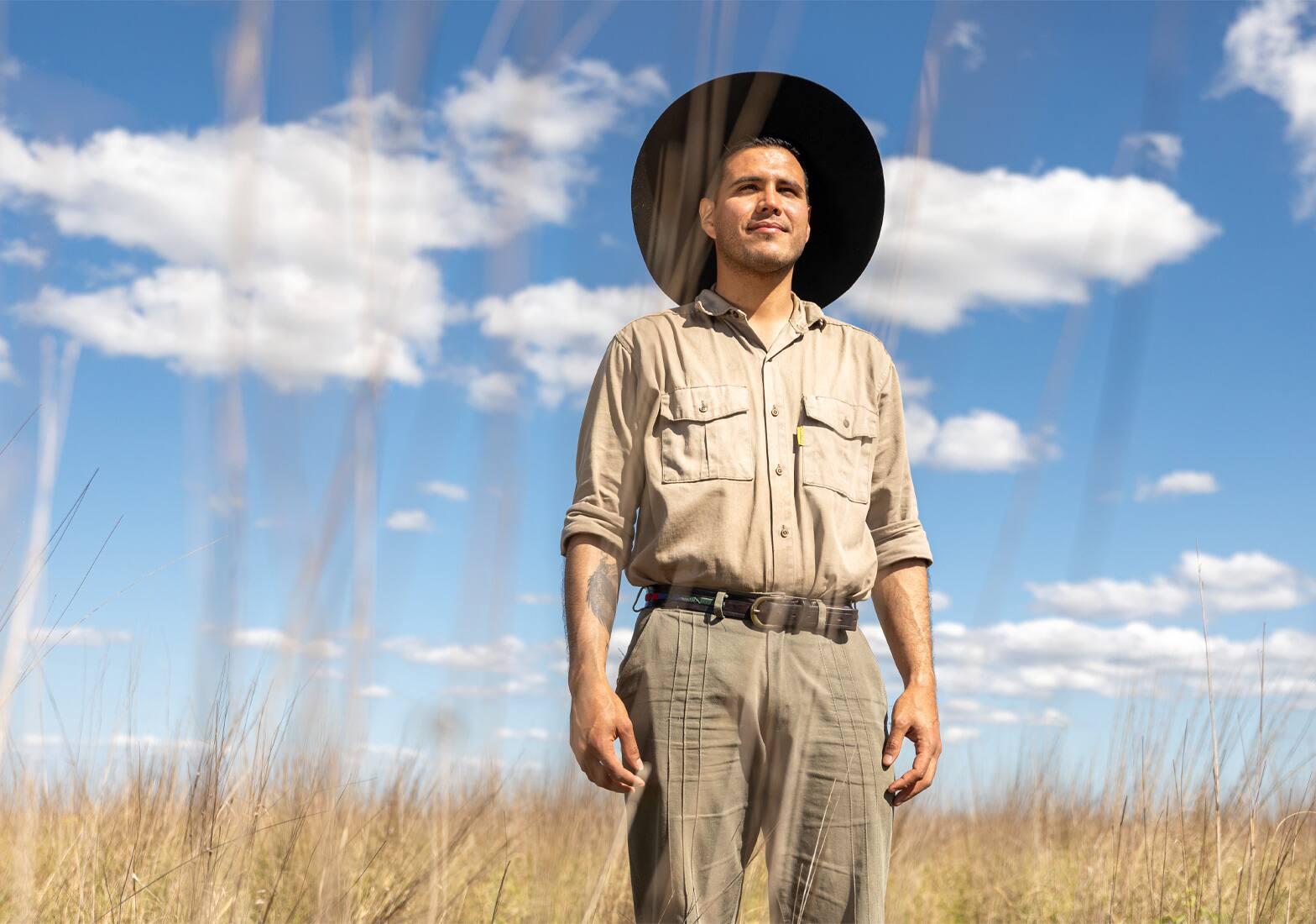 Pablo Guerra Aldazaba dans le parc national de l’Iberá, dans le nord-est de l’Argentine. Il y réintroduit des jaguars, dans le cadre du programme de réensauvagement de la région.
© Rolex/Sofía López Mañan