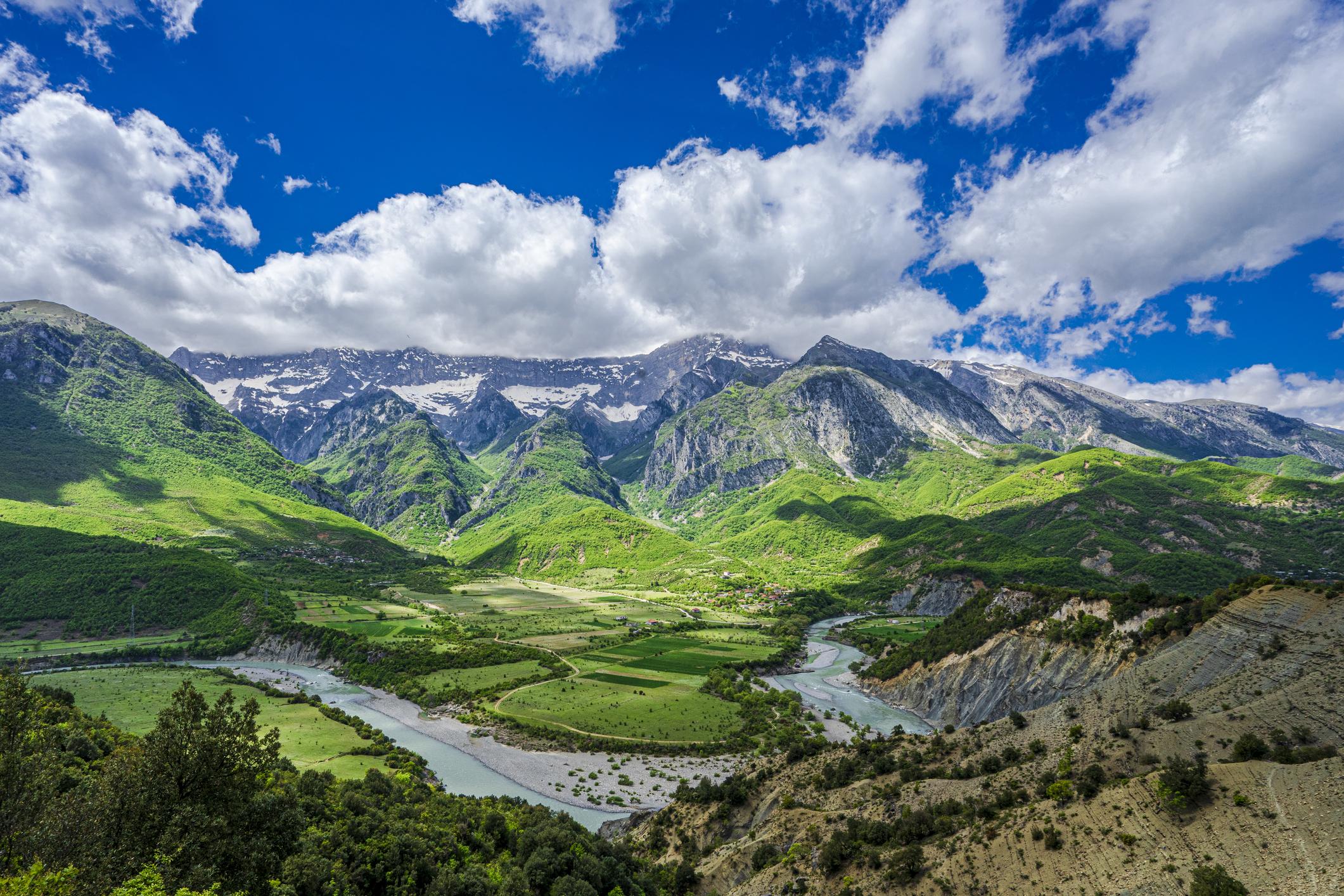 Vjosarivier Albanië