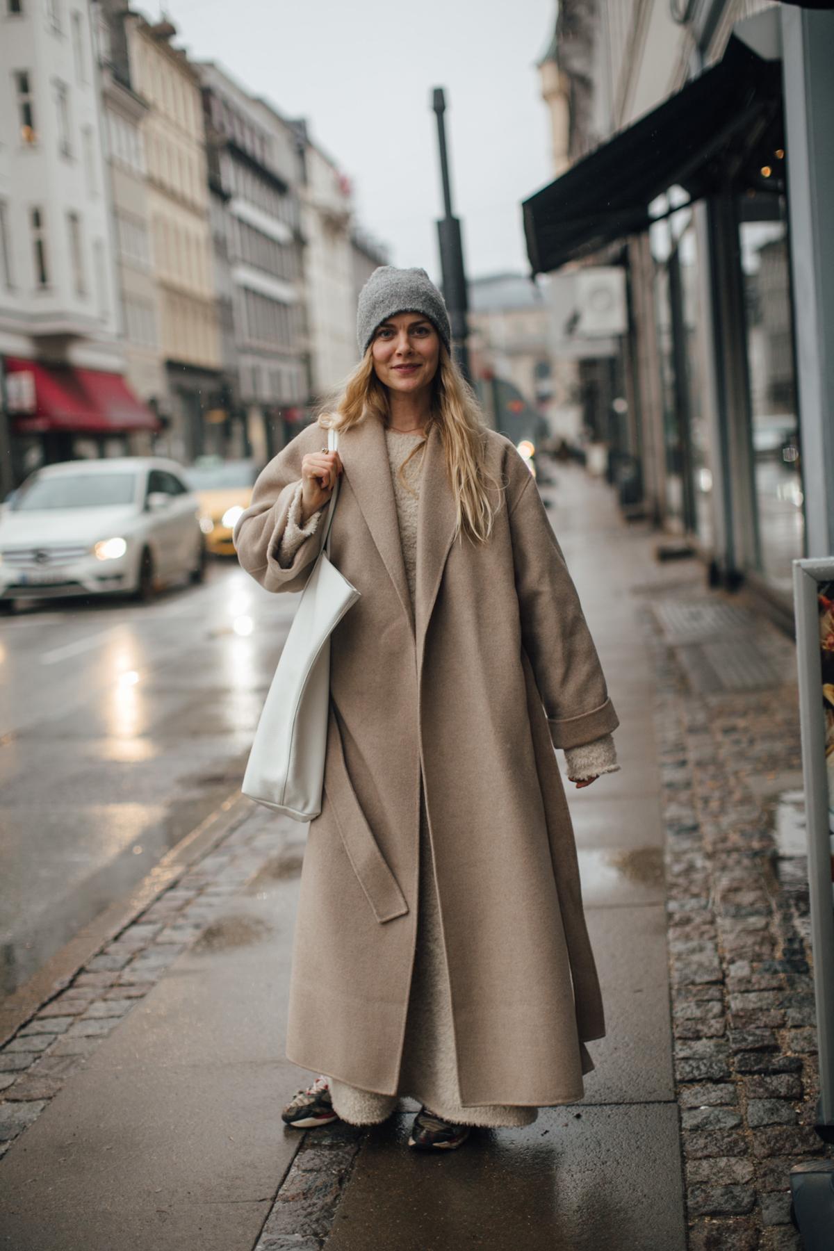 copencore beige winterjas