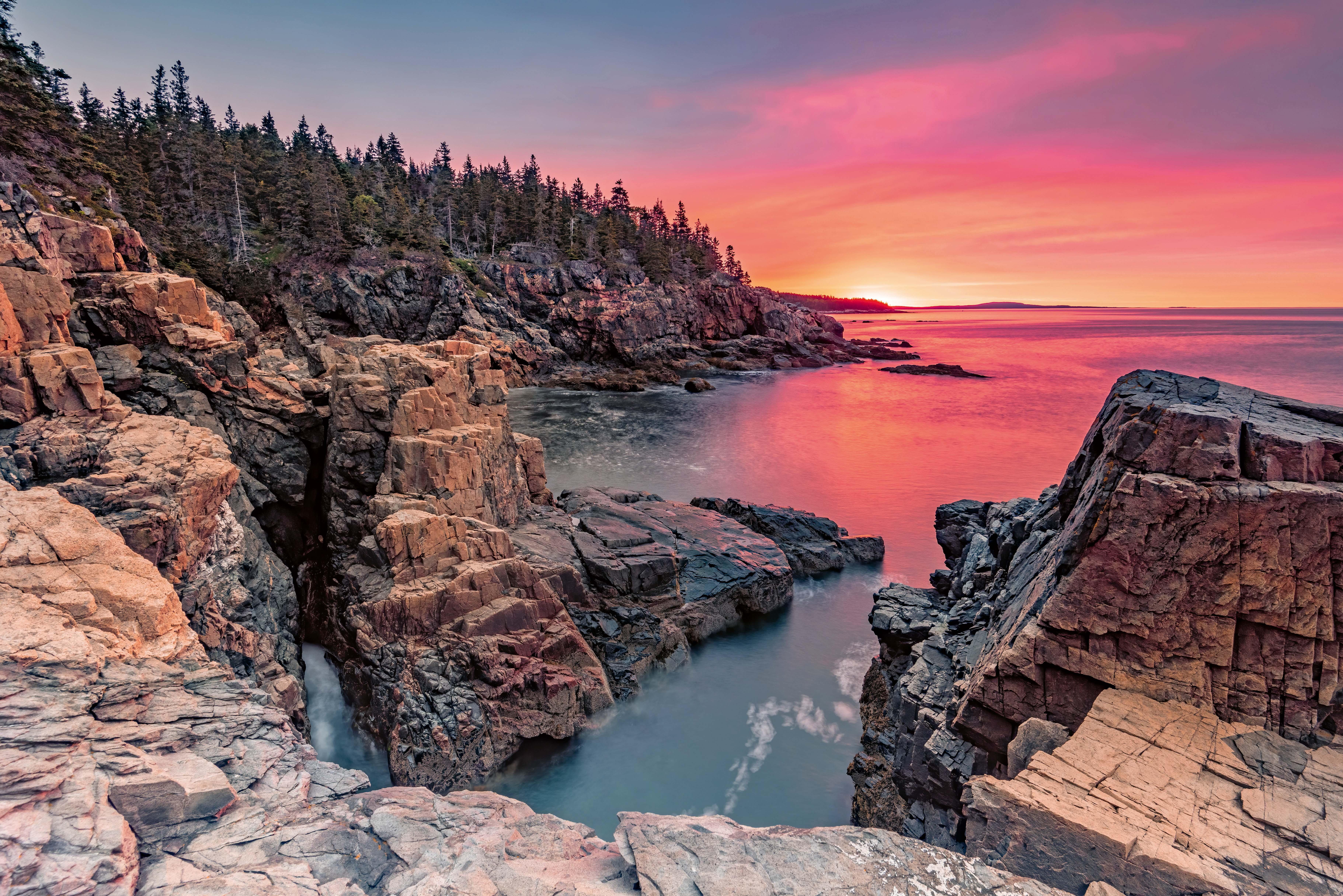 Acadia natiaonal Park in Maine