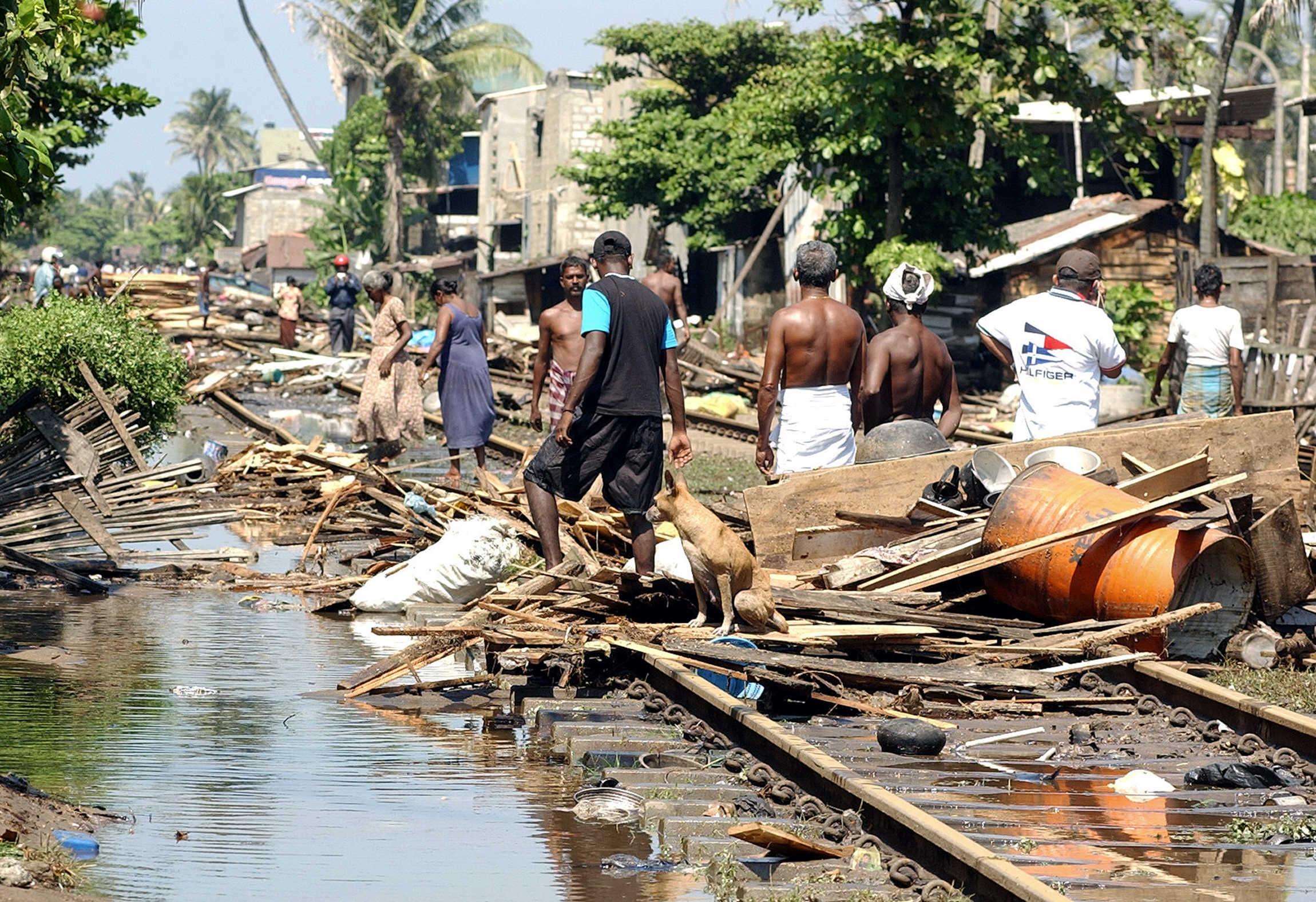 Lijst ergste aardbevingen: Tsunami Indische Oceaan 2004