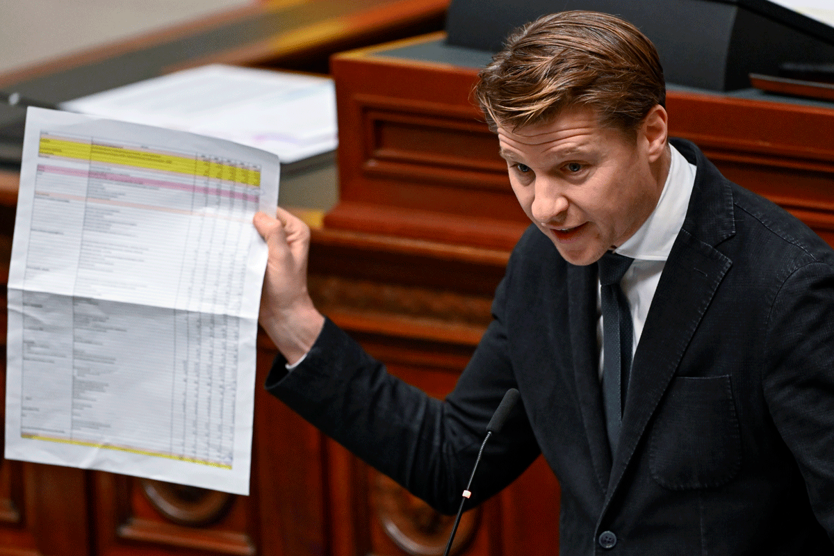 Axel Ronse (N-VA) op woensdag