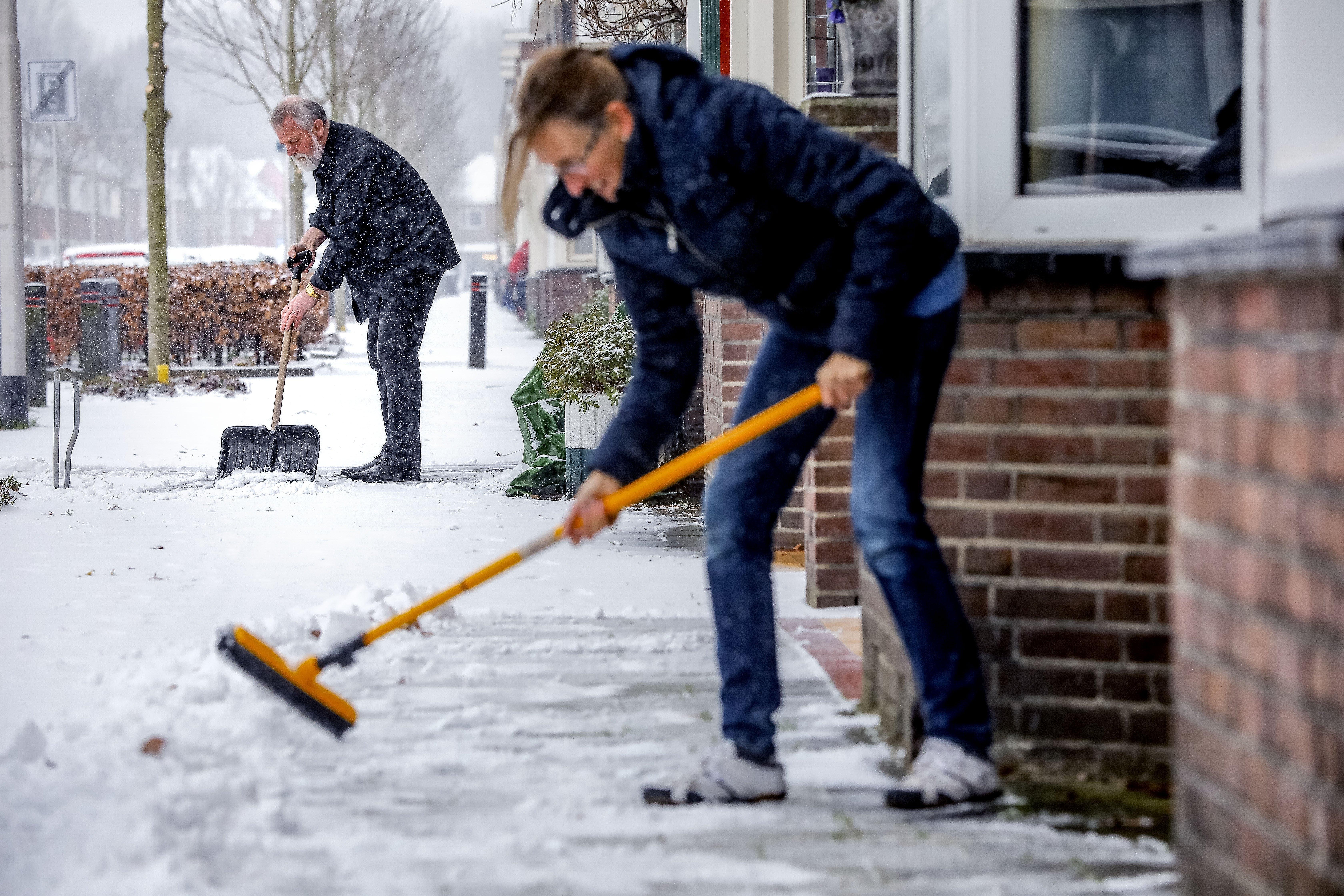 sneeuw vegen is een van de belangrijke wetten in België