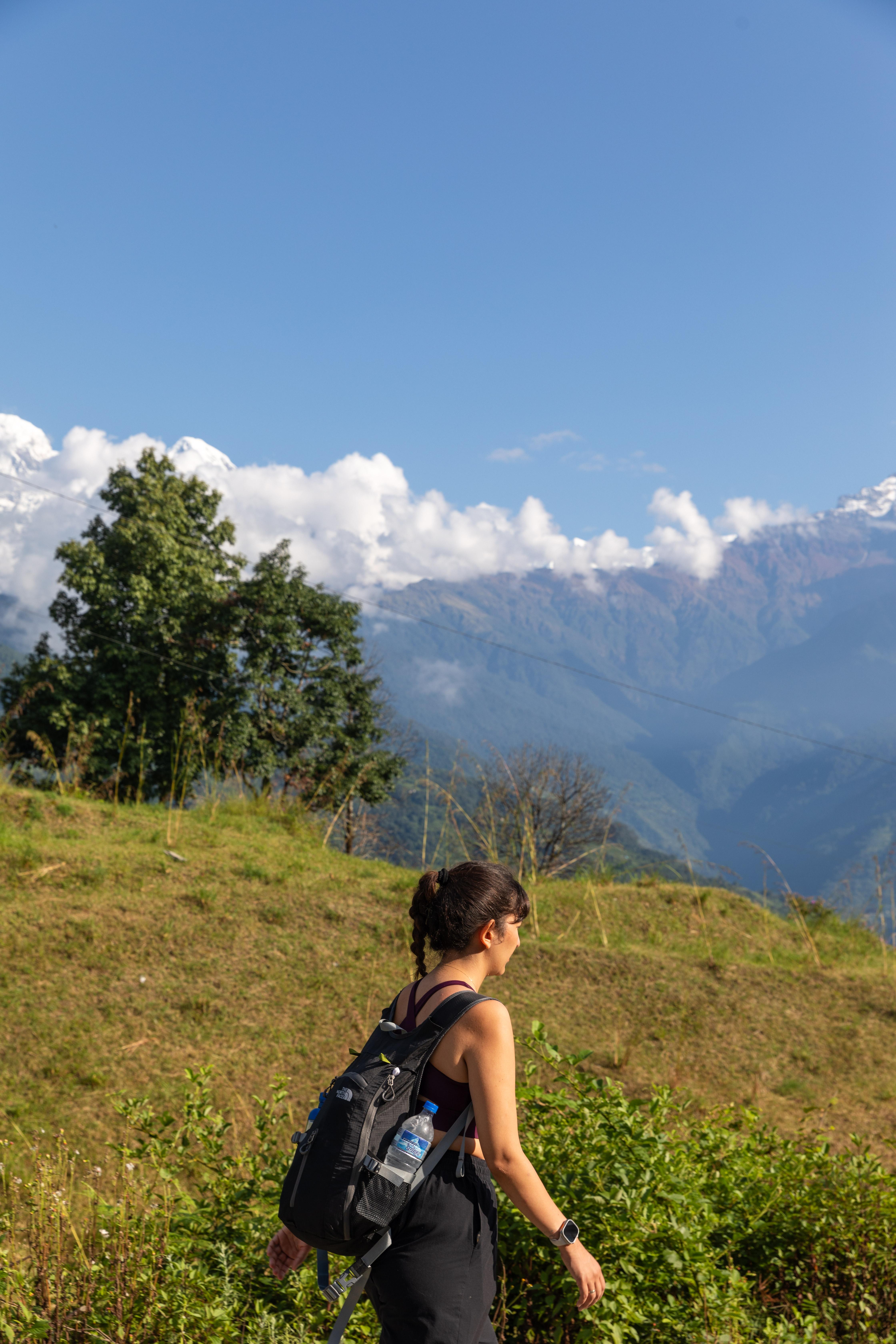 Aylin Koksal in Nepal