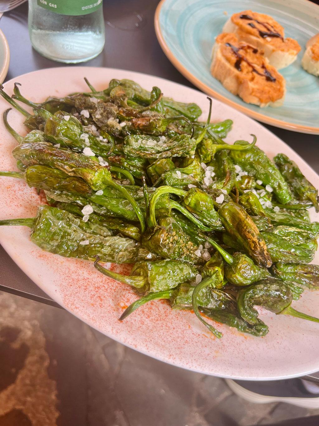 Pimientos de padrón