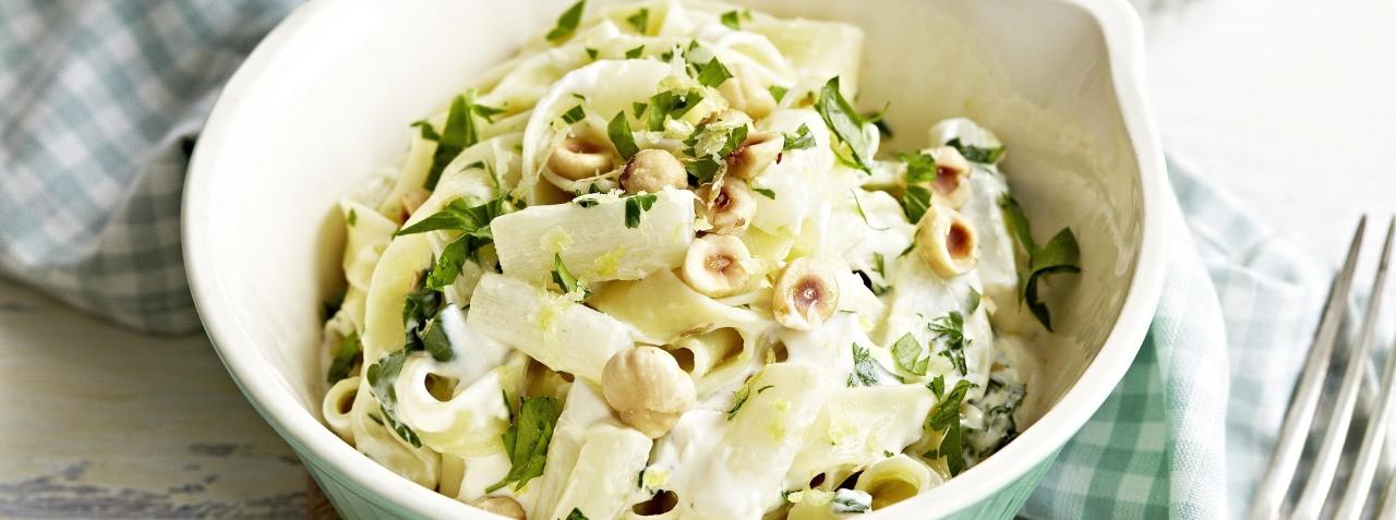 Zalige lentepasta's met asperges