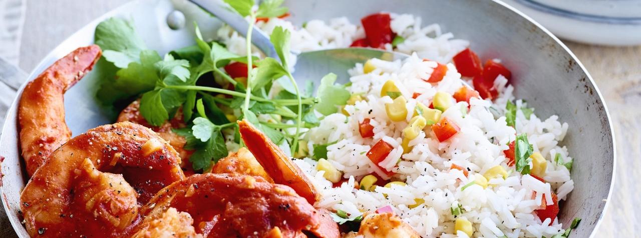 Scampi met rijst: 20 makkelijke recepten