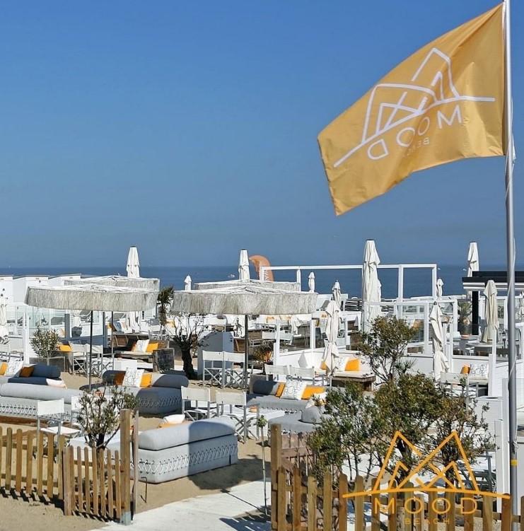 strandbars in Knokke Mood beach