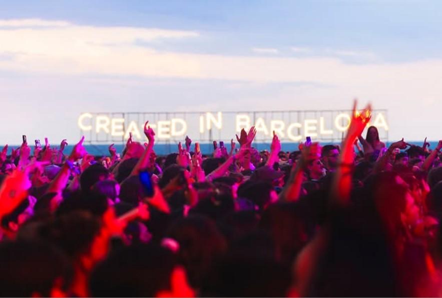 primavera sound beachfestival in Barcelona