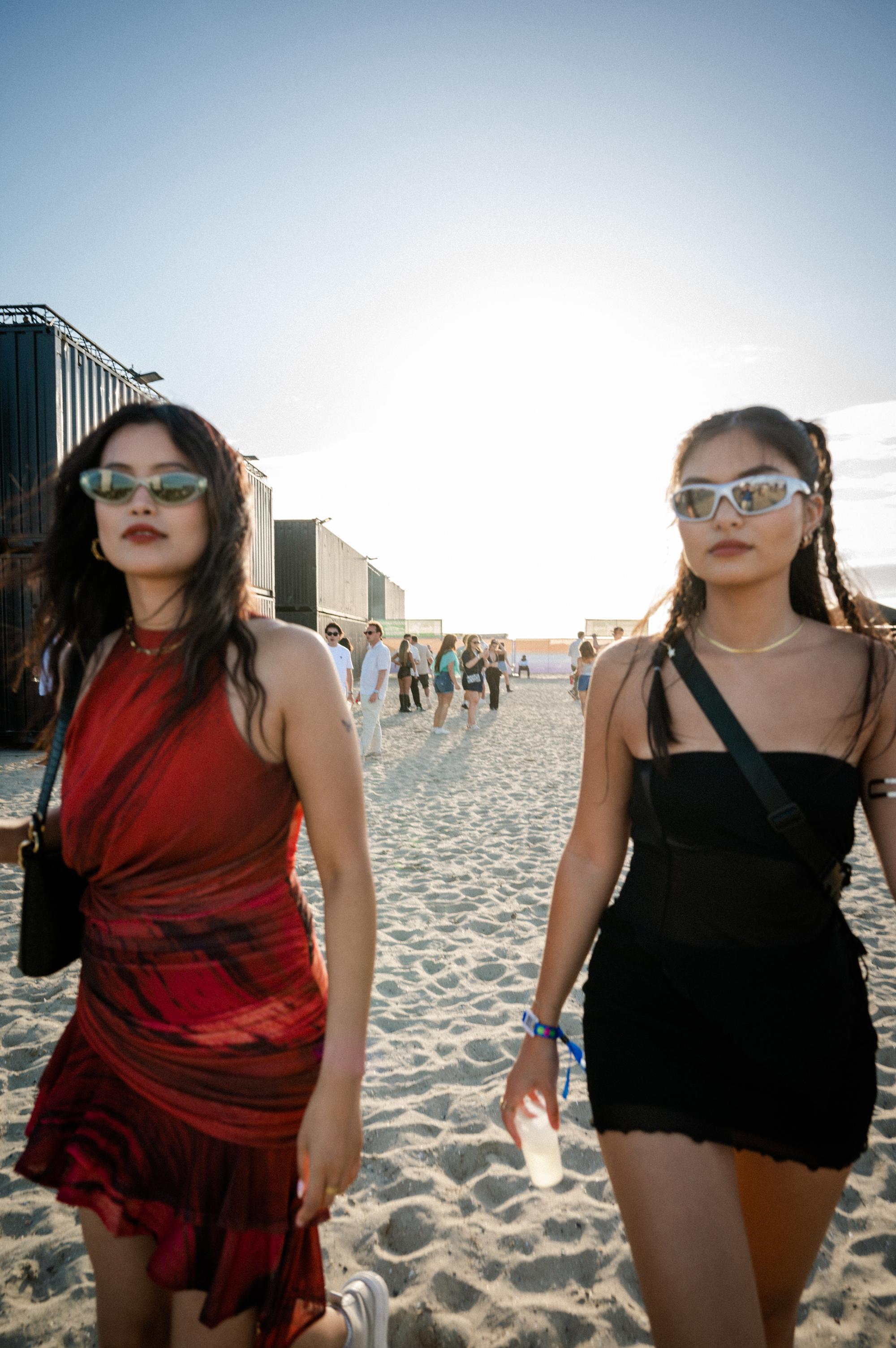 wecandance in zeebrugge op het strand