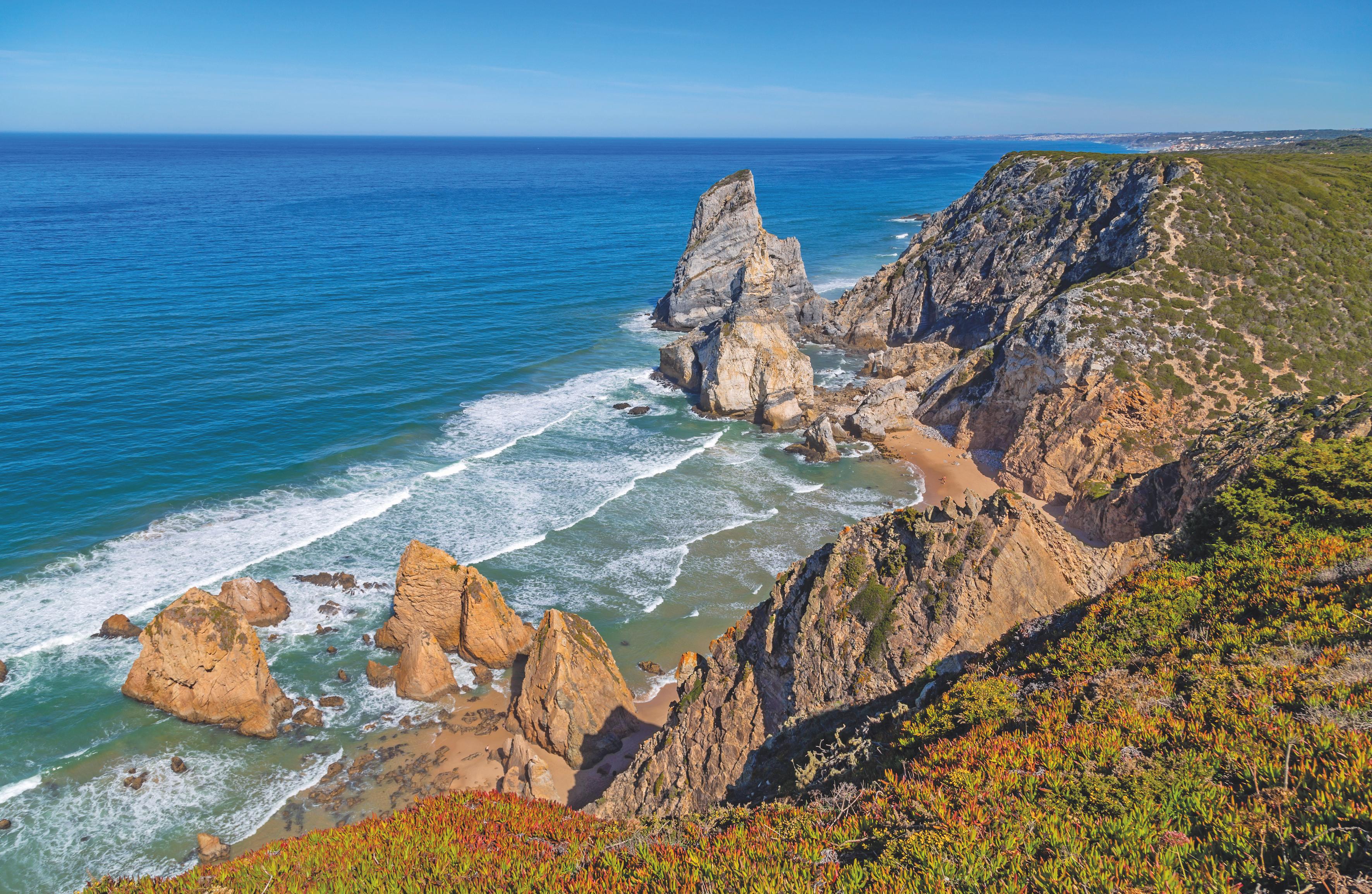 Praia da Ursa in Portugal, een van de mooiste stranden van Europa
