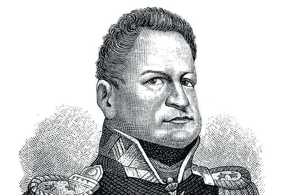 Portret van de Nederlandse generaal David Hendrik Chassé