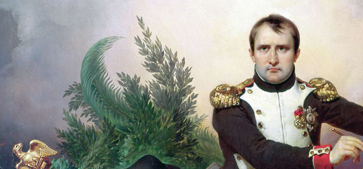 Jean-Baptiste Mauzaisse, Napoleon werkt aan de Code Civil en wordt gekroond door de Tijd, 1833. 