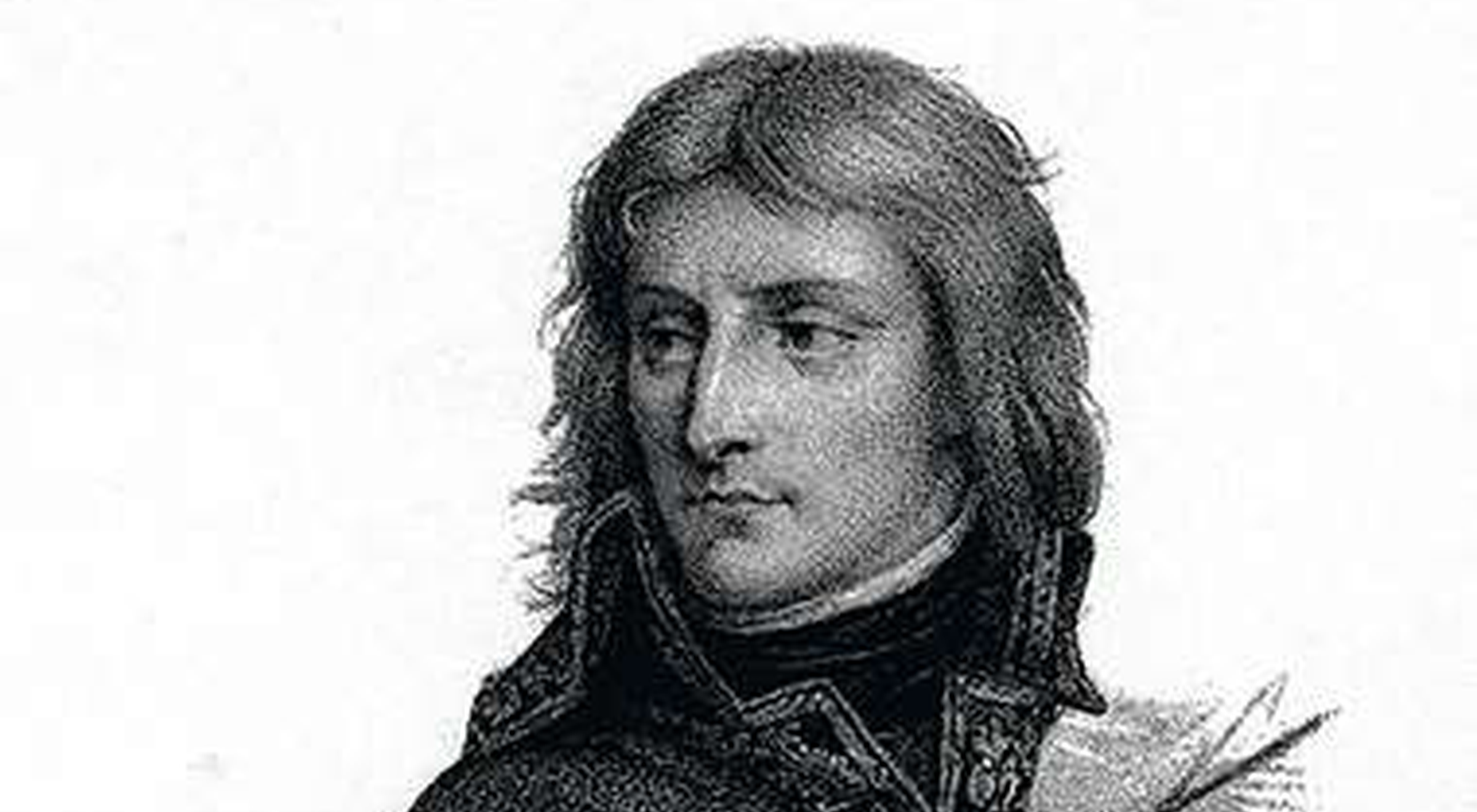 Portret van de jonge Bonaparte door François Delpech