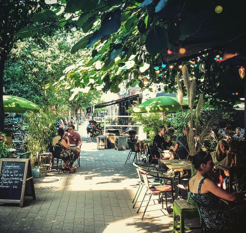 dansing chocola restaurants in antwerpen met overdekt terras