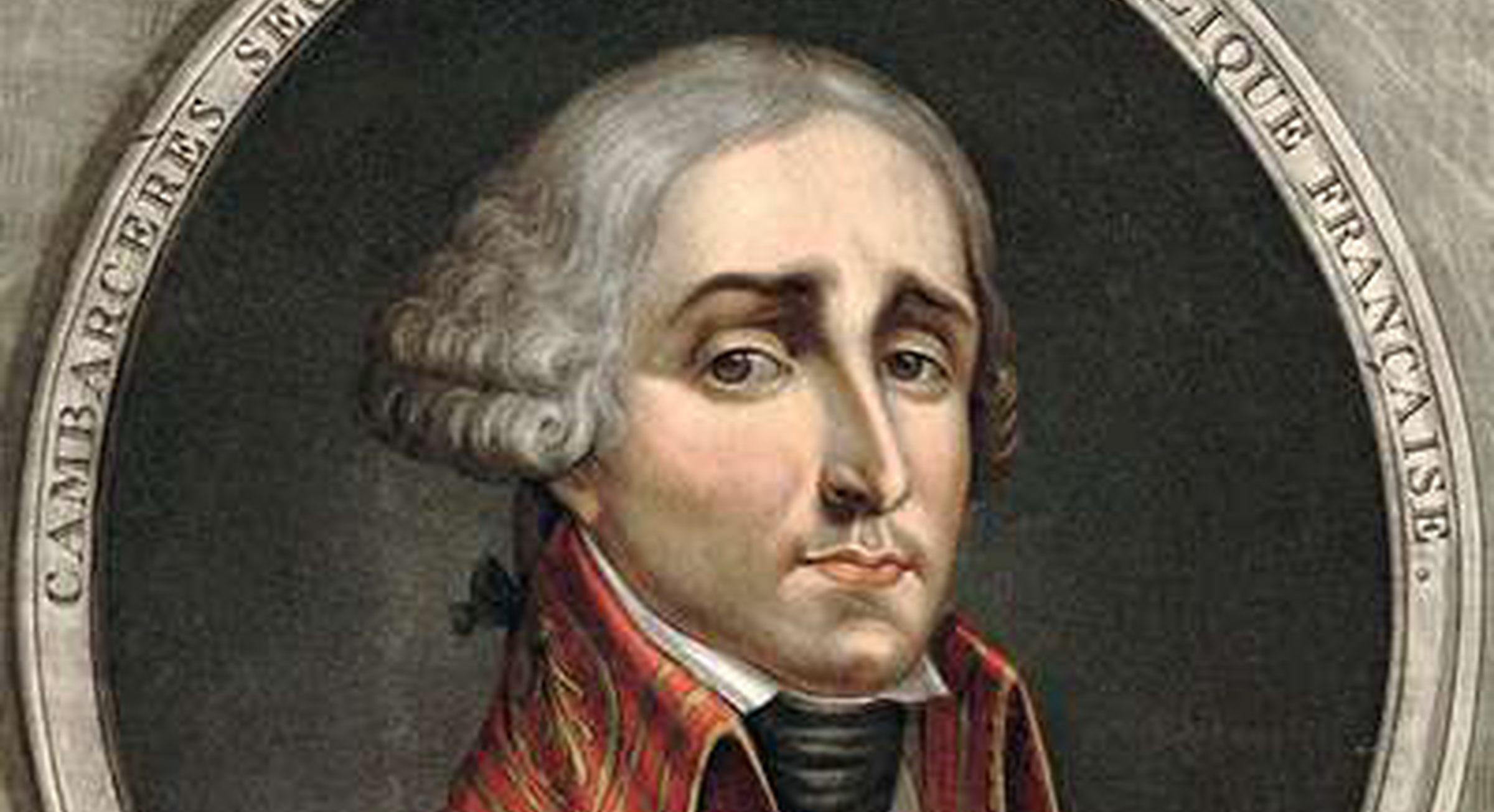 Portret van aartskanselier Jean-Jacques Régis de Cambacérès (1753-1824), die de algemene leiding kreeg als de keizer ten oorlog trok. © Getty Images