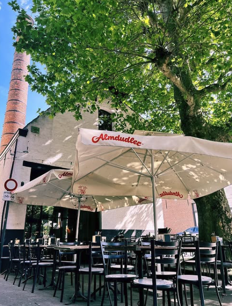 terrasjes in de stad