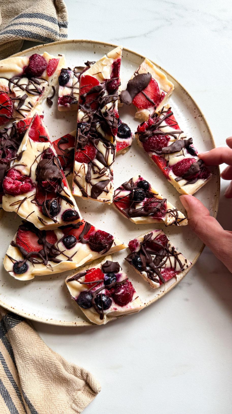 frozen yogurt bites