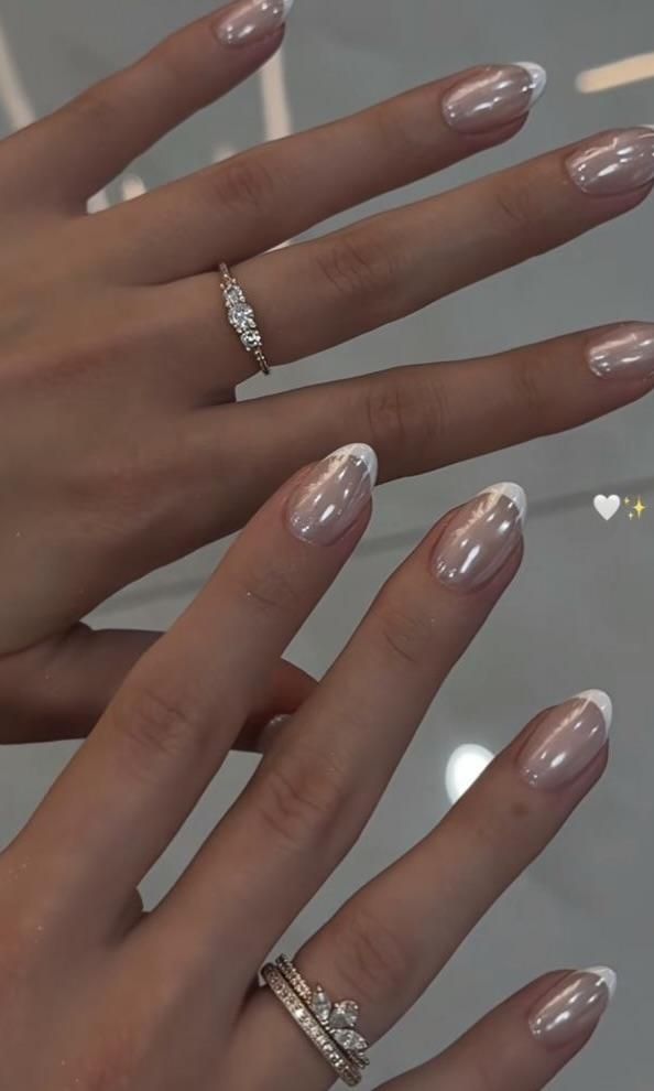 Nagels zoals Hailey Bieber
