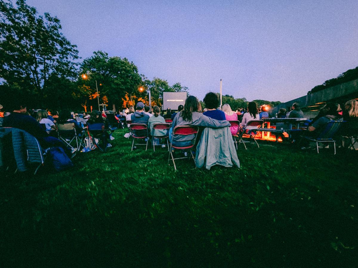 openluchtcinema cinécongé in ieper