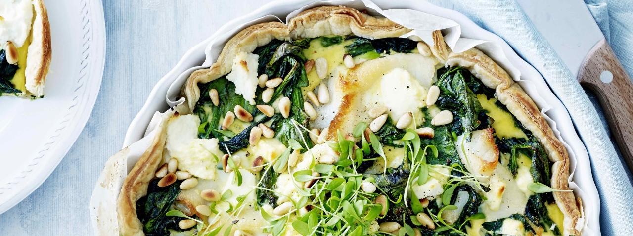 10x quiche met spinazie