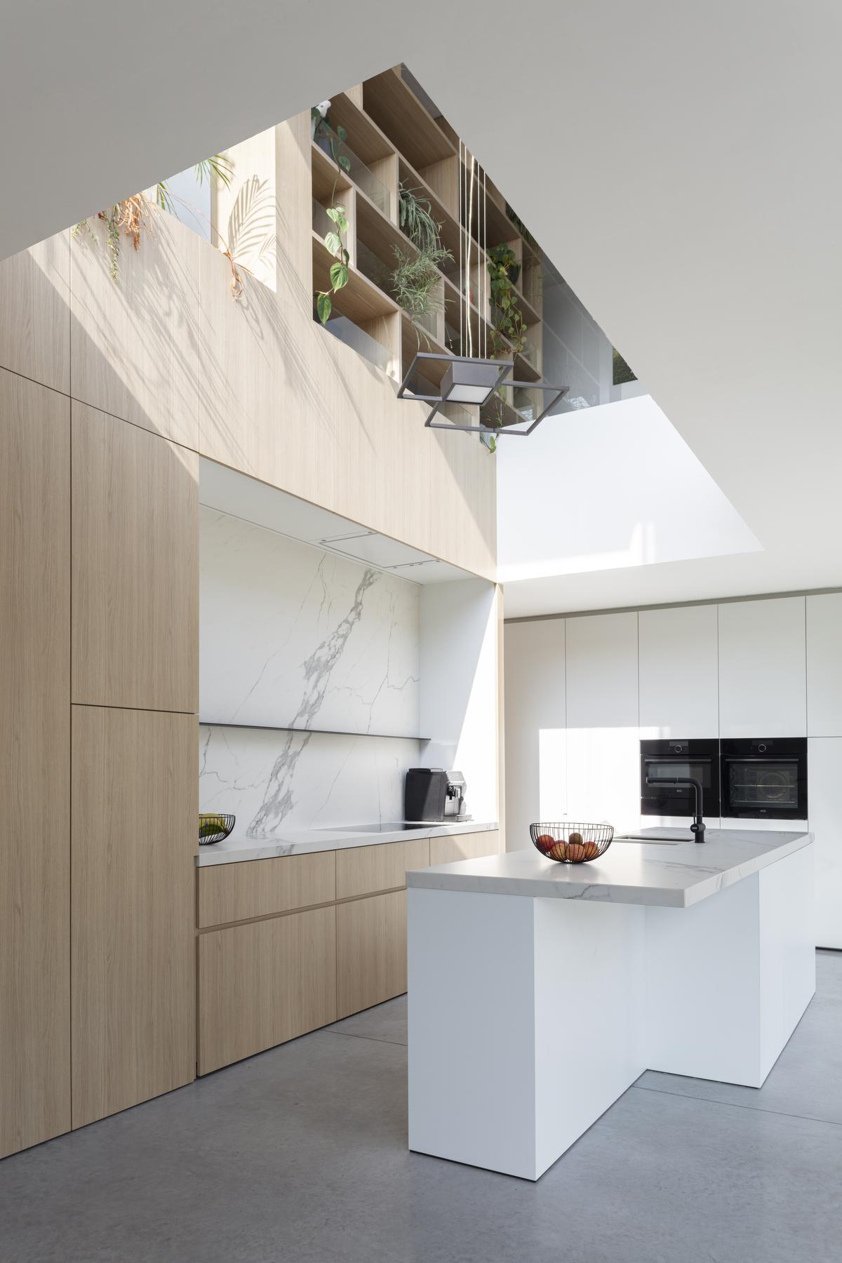 De vide is versterkt de connectie tussen boven en beneden.