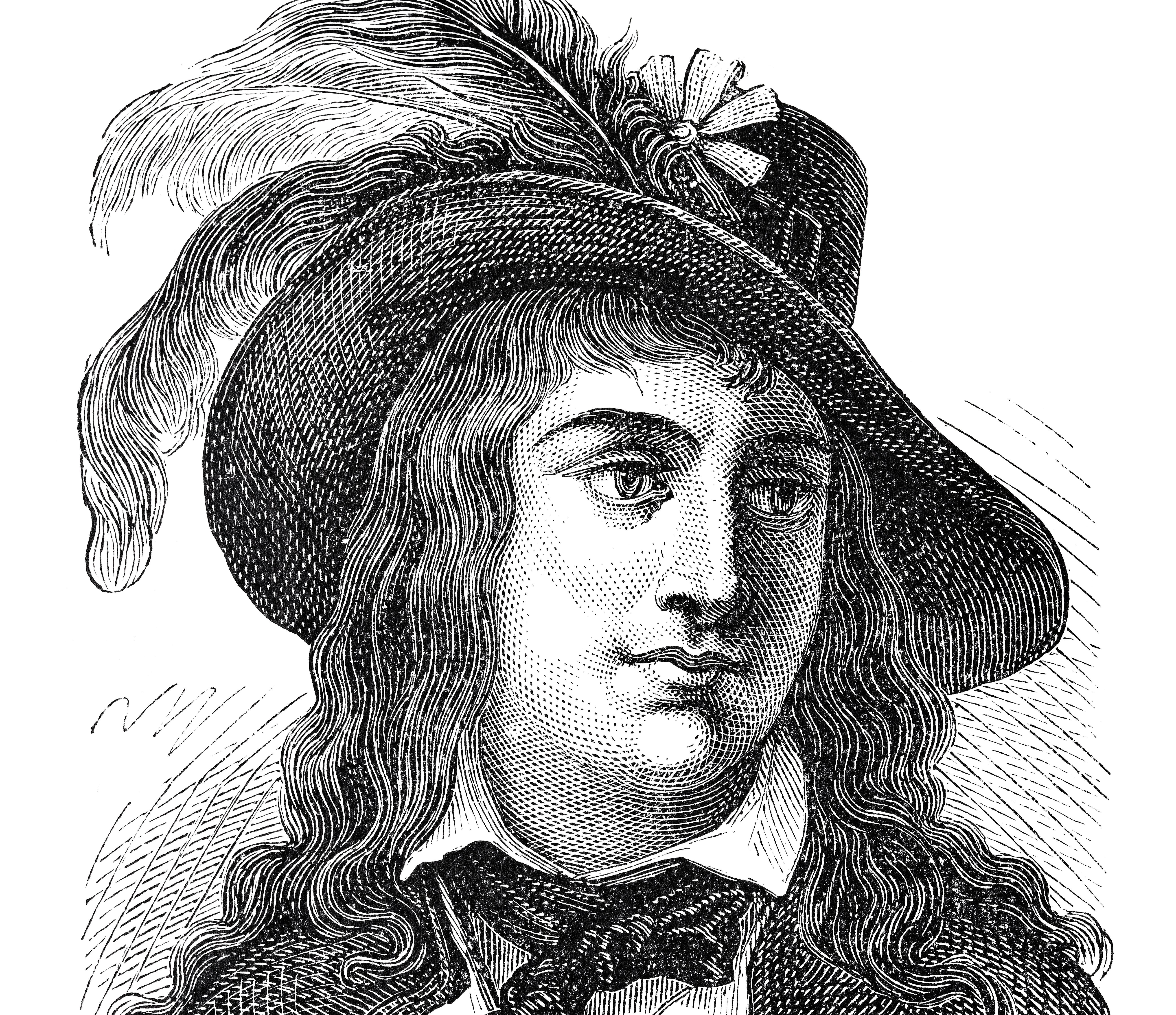 Foto van Anne-Josèphe Theroigne de Méricourt, ook wel bekend als 'de amazone van de Franse revolutie'