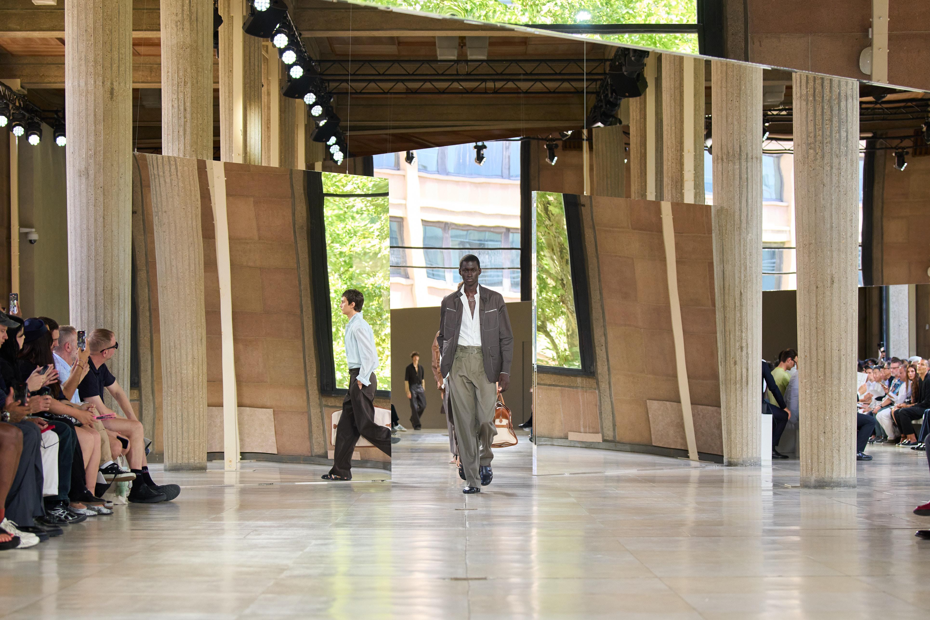 De voorlaatste collectie van Véronique Nichanian voor Hermès.