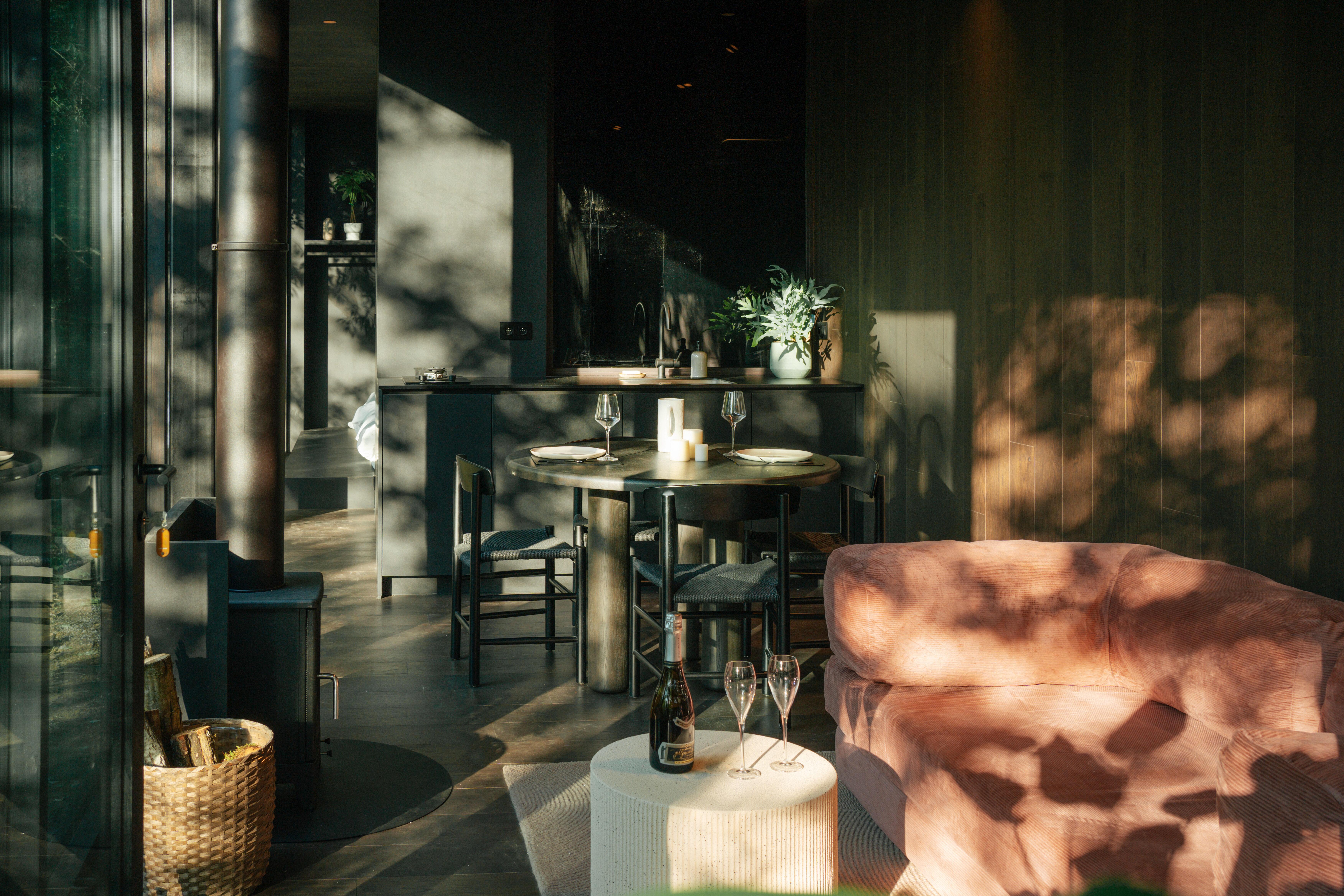 Cabine van Ici On the Water in Henegouwen