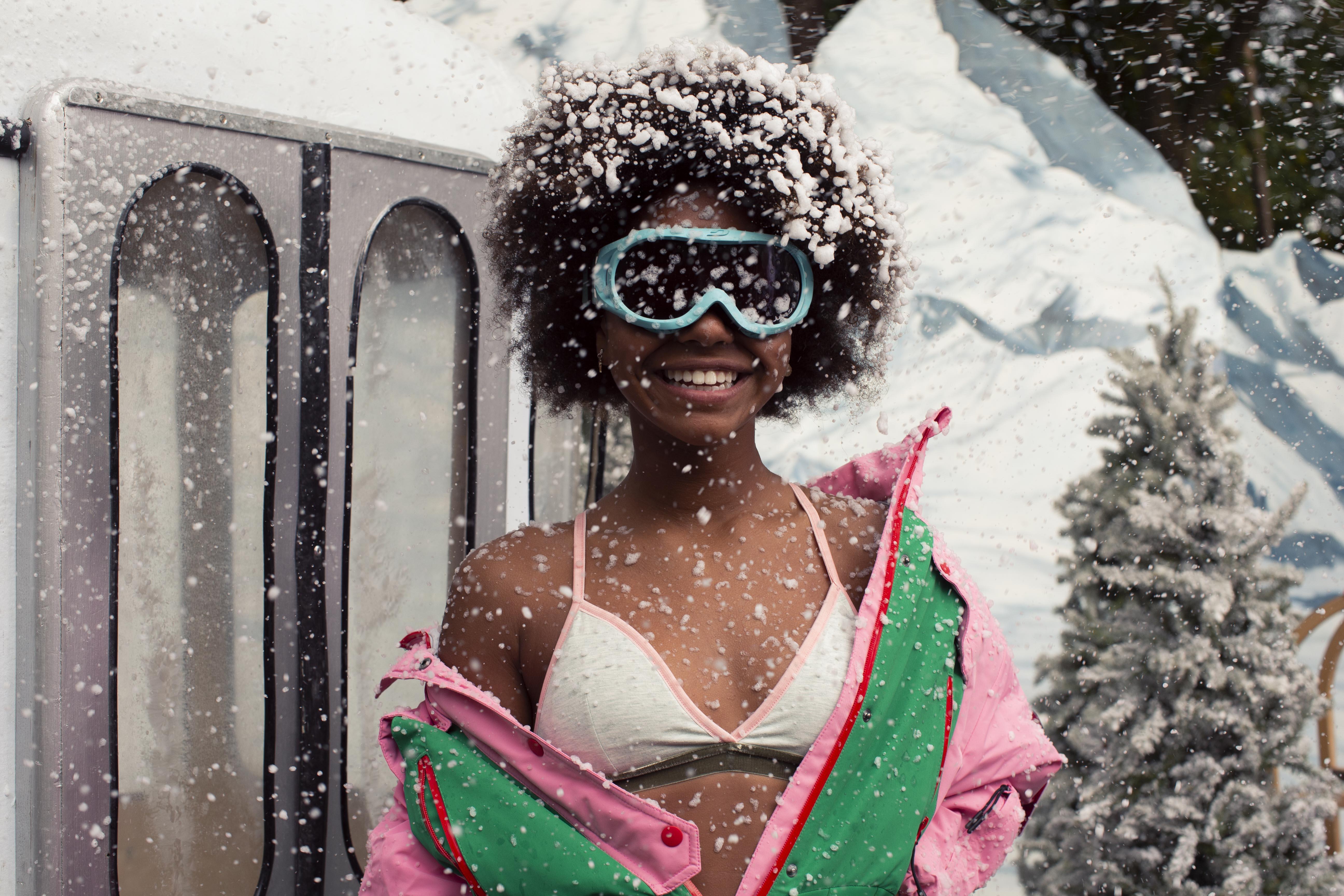 Belgische lingerie, zoals te zien in dit campagnebeeld van Strawberry Secrets