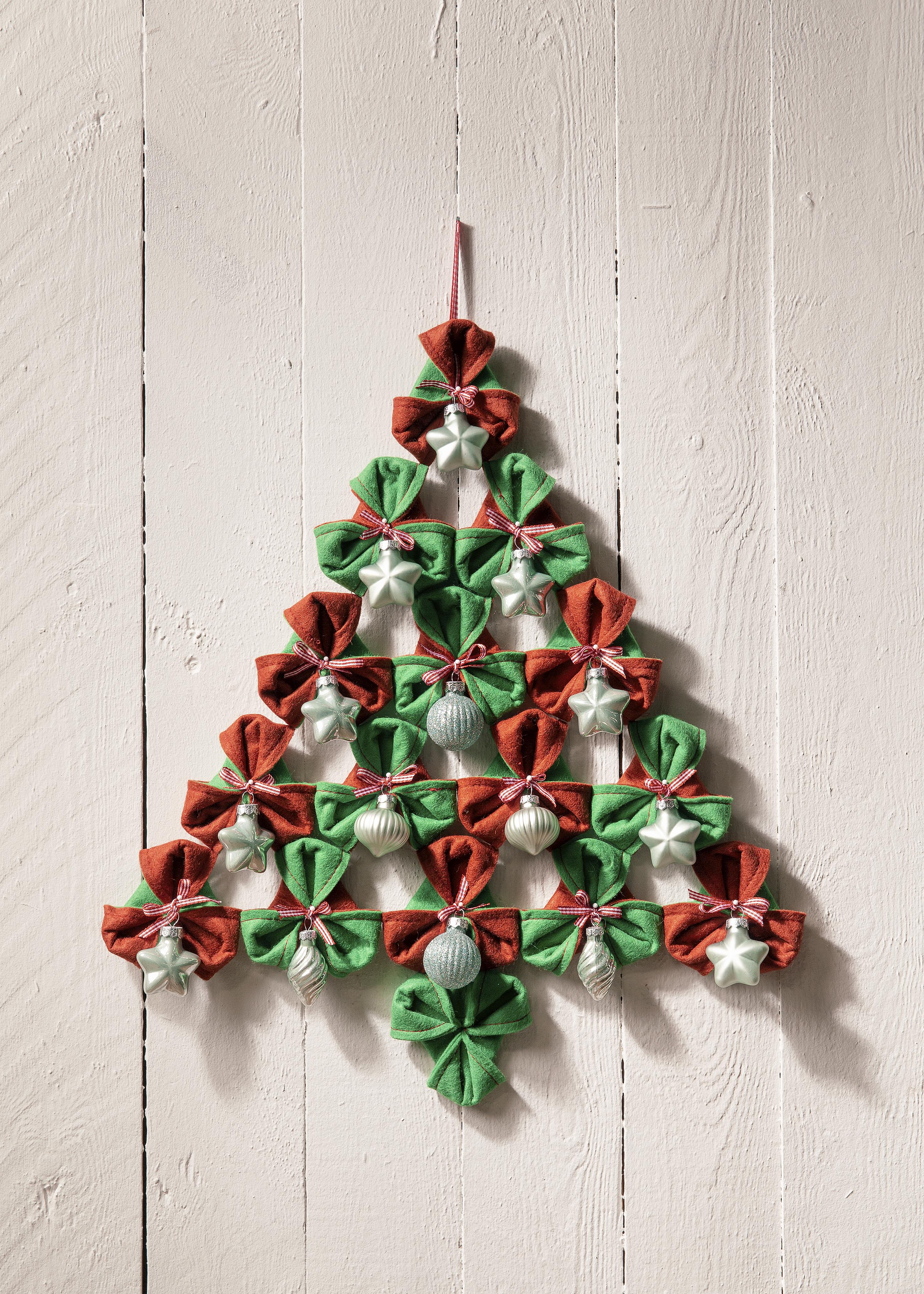 vilten kerstboom maken