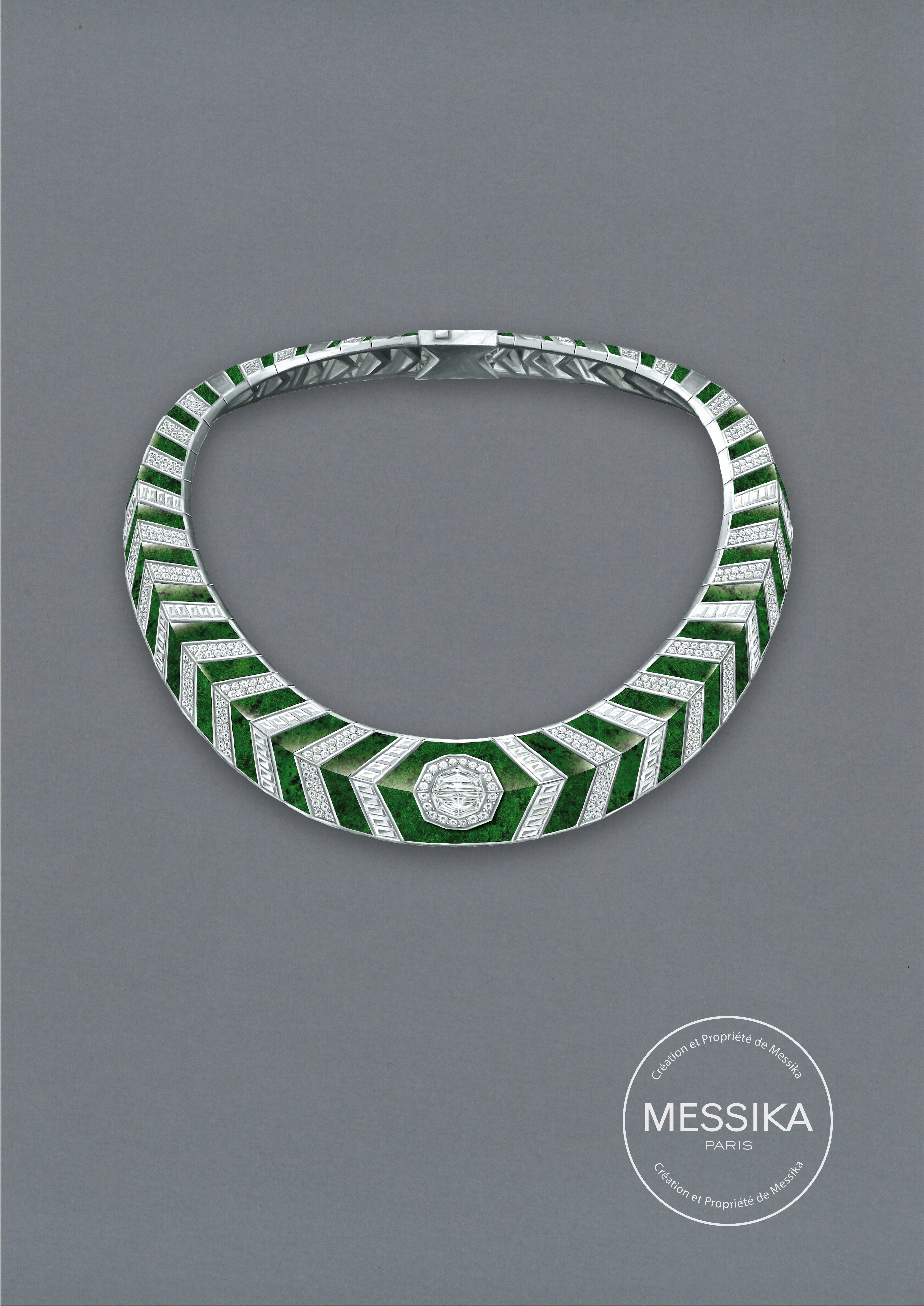 De ketting van Messika die in de prijzen viel op de Grand Prix de la Haute Joaillerie