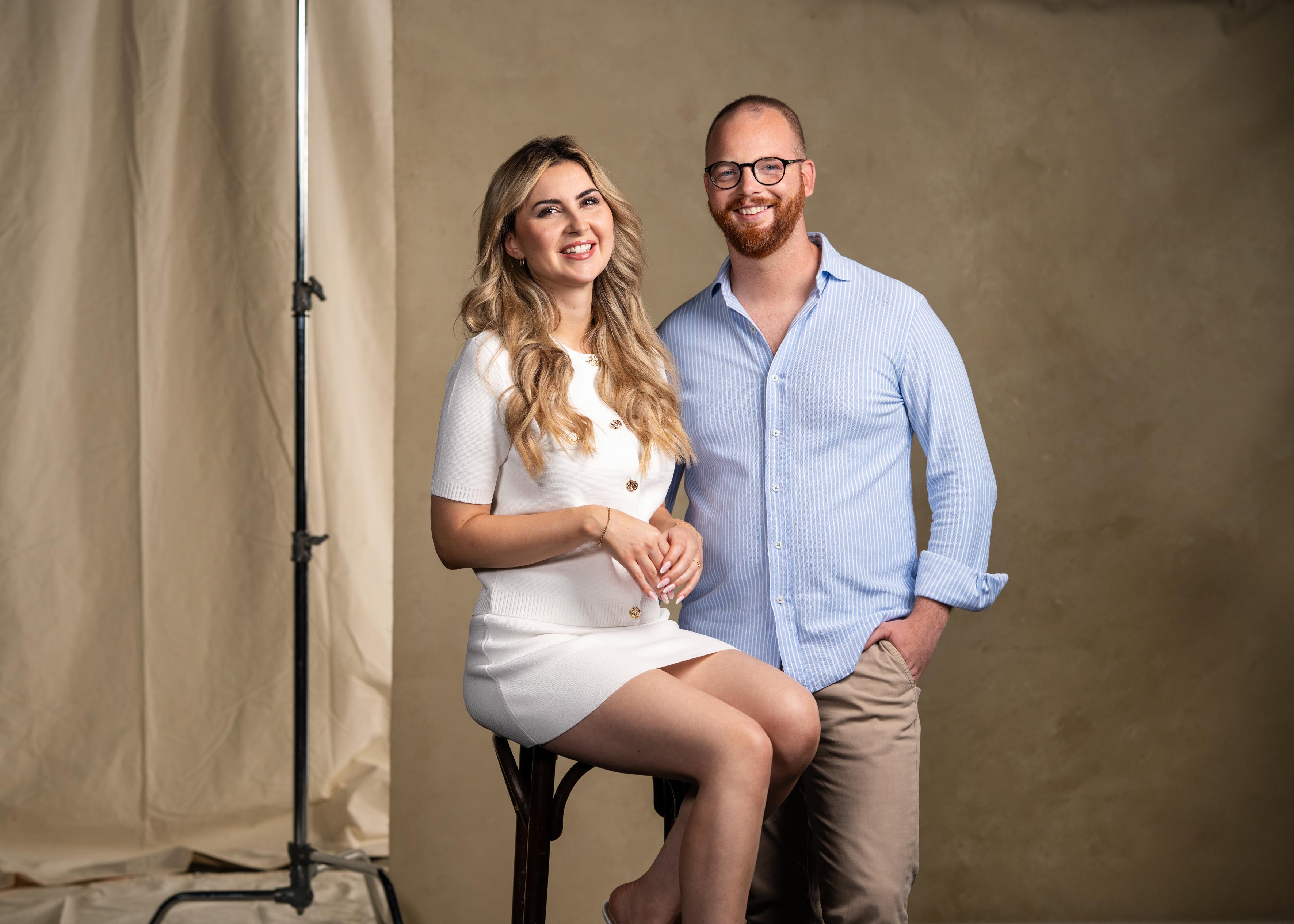 Blind Getrouwd; seizoen 10 vanaf maandag 10 november 2025 bij VTM. Op de foto: Maite en Ian