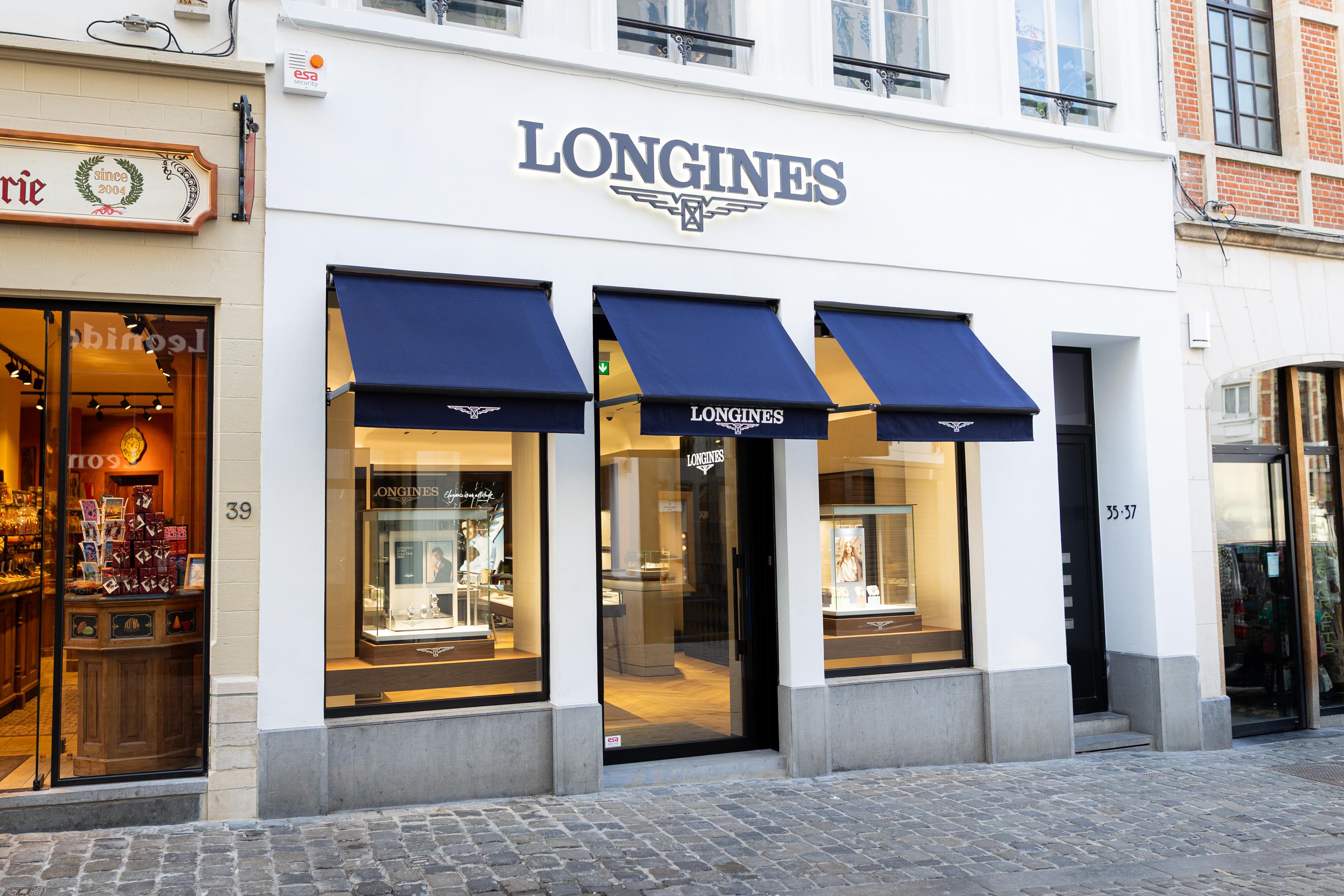 Boetiek van Longines in Brussel