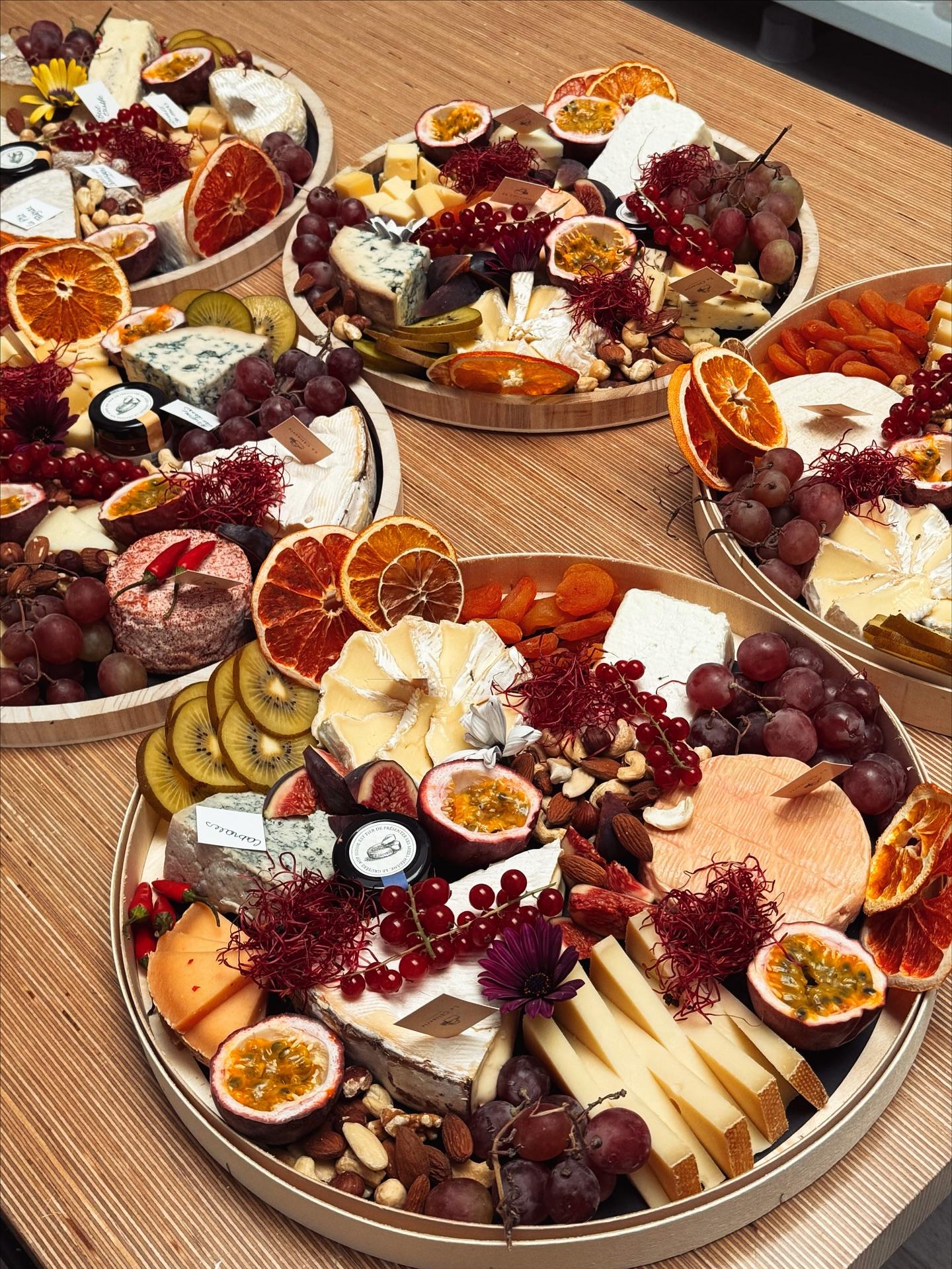 plateaux de fromages