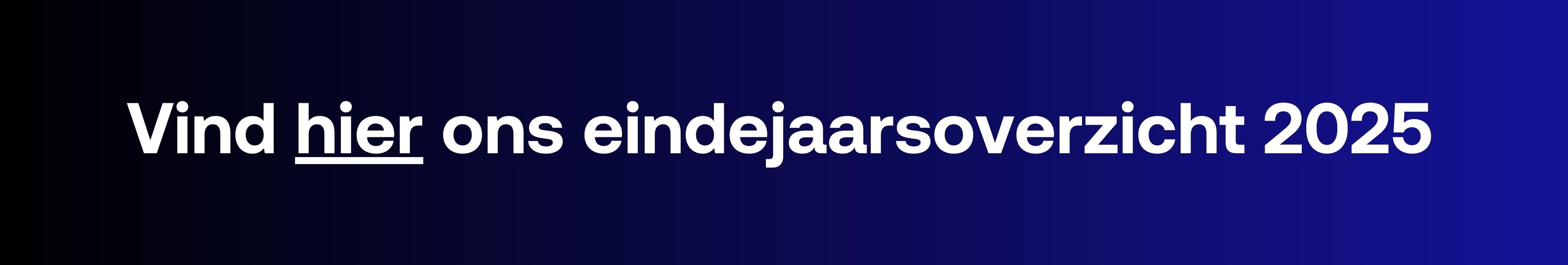 De eindejaarsbanner van Knack