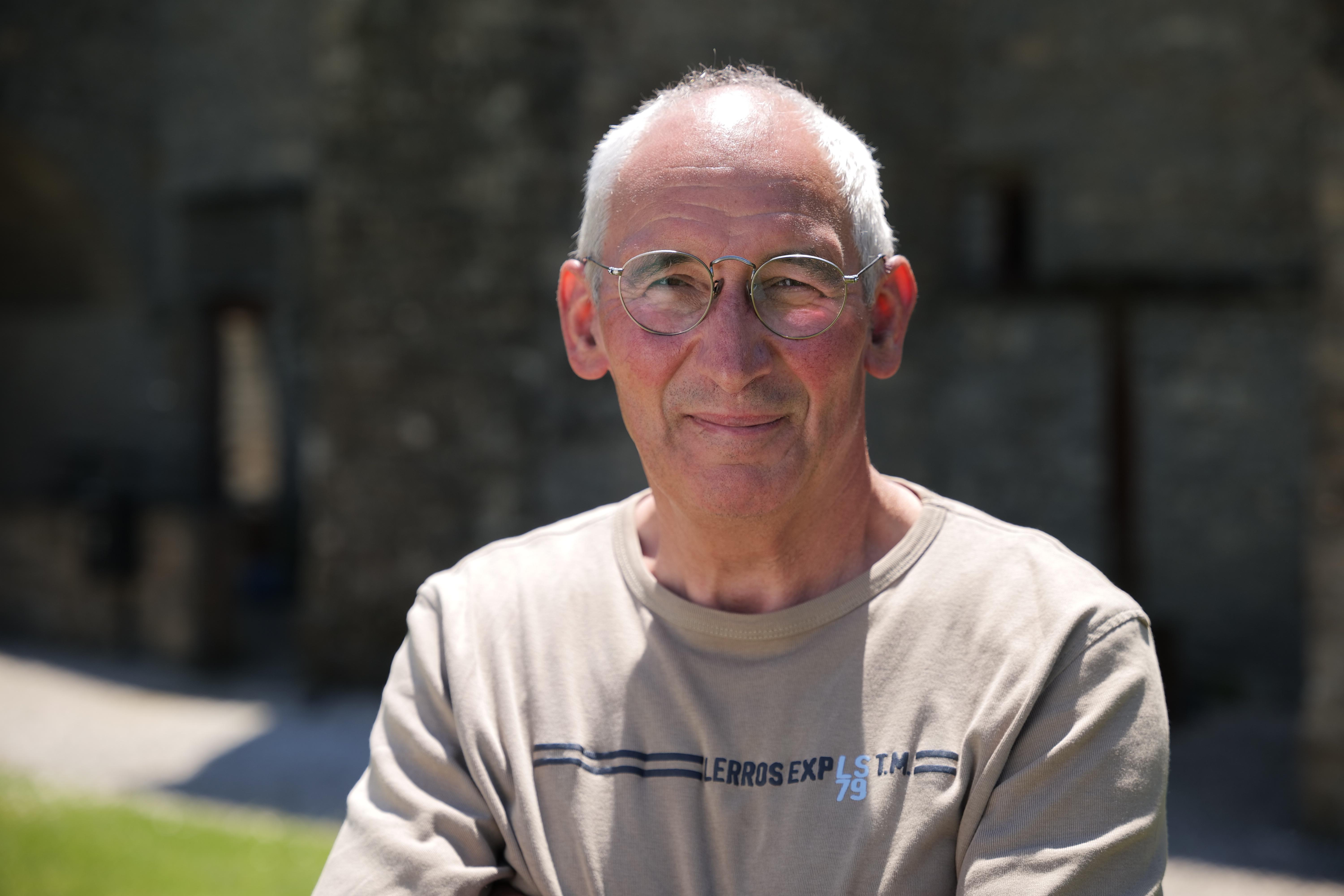 Rony D, 65 jaar, uit Kemzeke, gescheiden. Een van de deelnemers van Hotel Romantiek