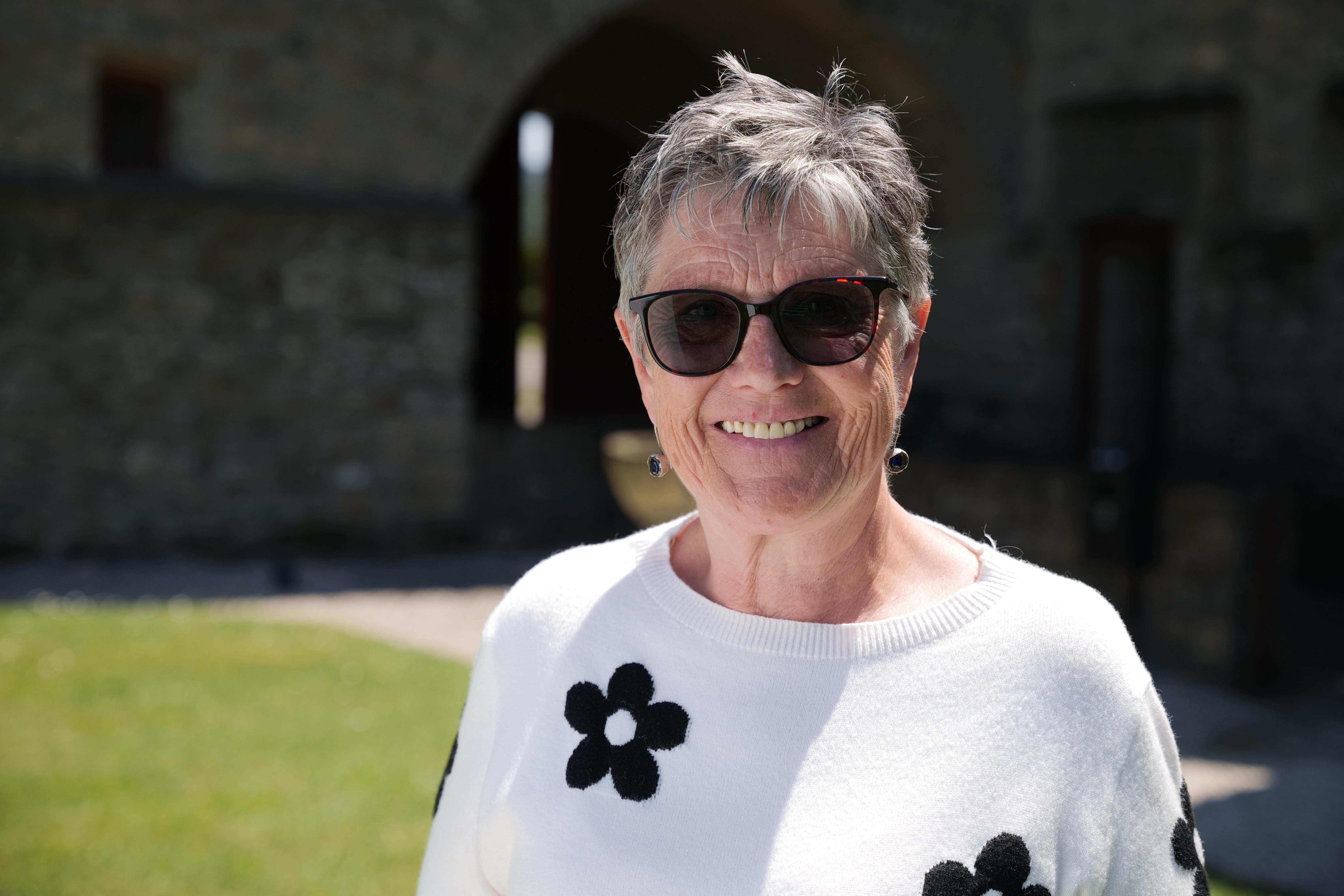 Anita, 73 jaar, uit Merksem, gescheiden. Een van de deelnemers van Hotel Romantiek