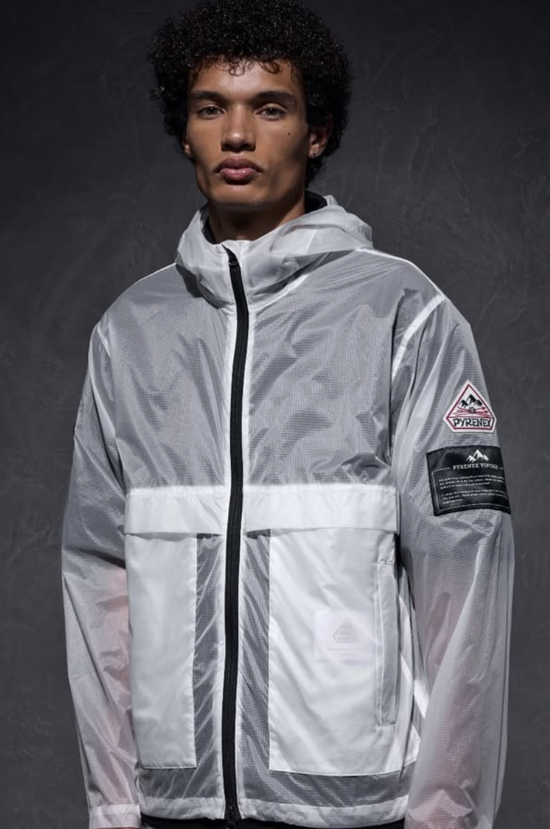 Jas uit de collectie van Pyrenex x Yohji Yamamoto